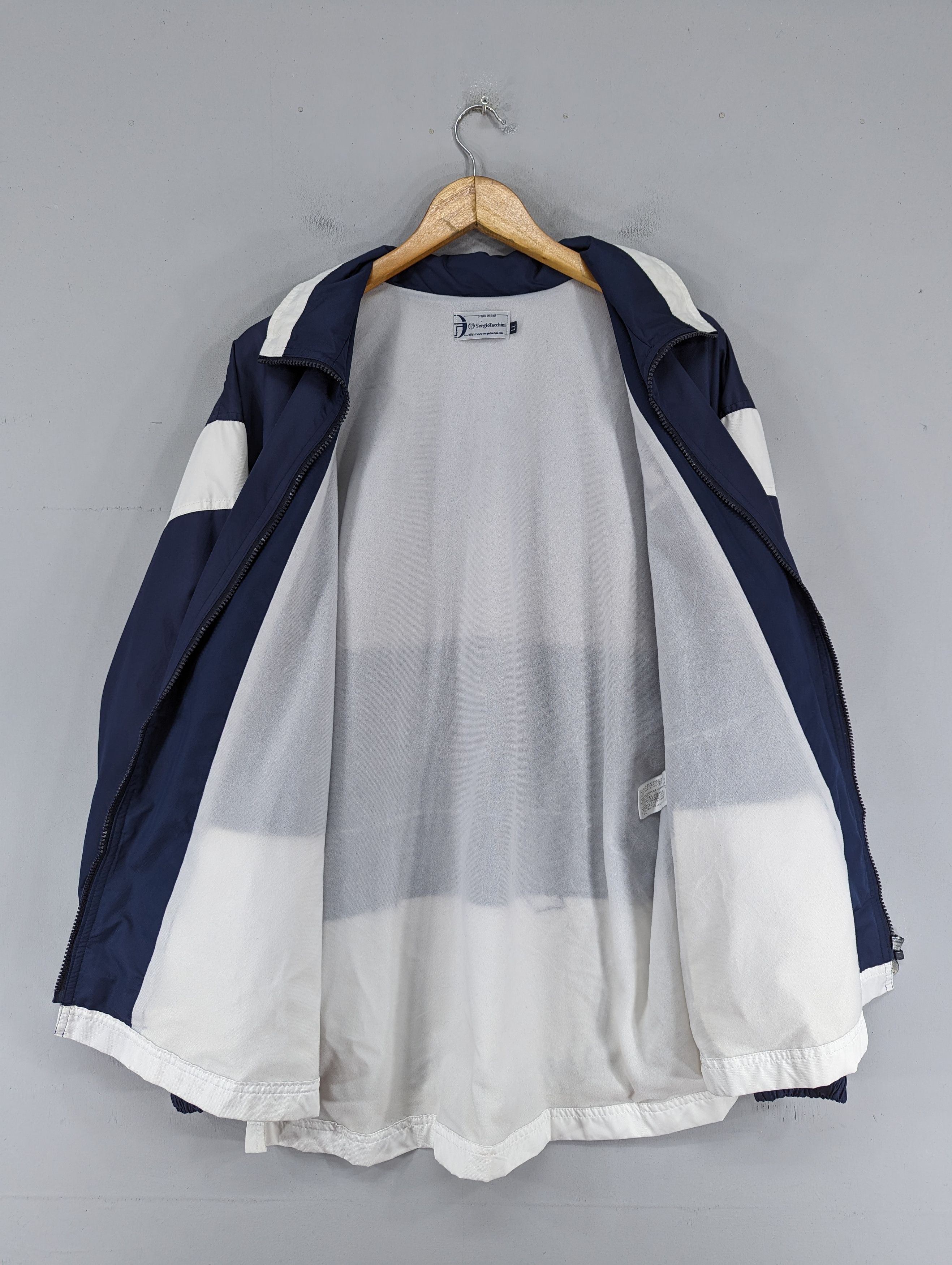 Sergio Tacchini 🔥Vintage 90s Sergio Tacchini Big Logo Jacket Size US L / EU 52-54 / 3 - 9 Thumbnail