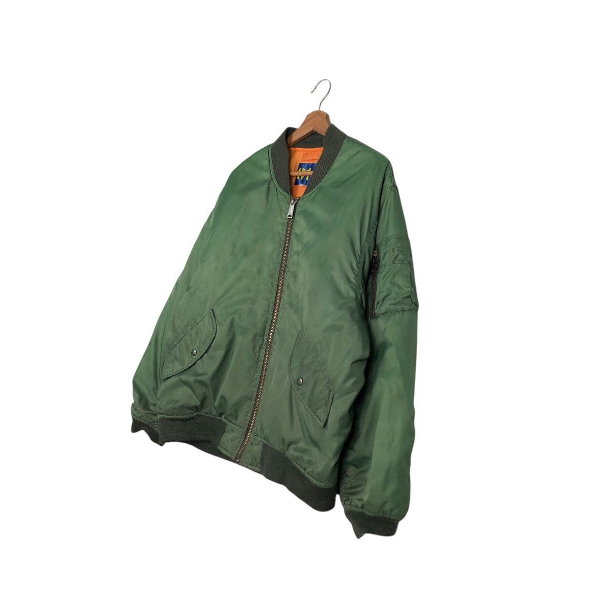 Japanese Brand Vintage Reversible Bomber Jacket Plus One Issey Miyake Ma-1 Size US M / EU 48-50 / 2 - 3 Thumbnail