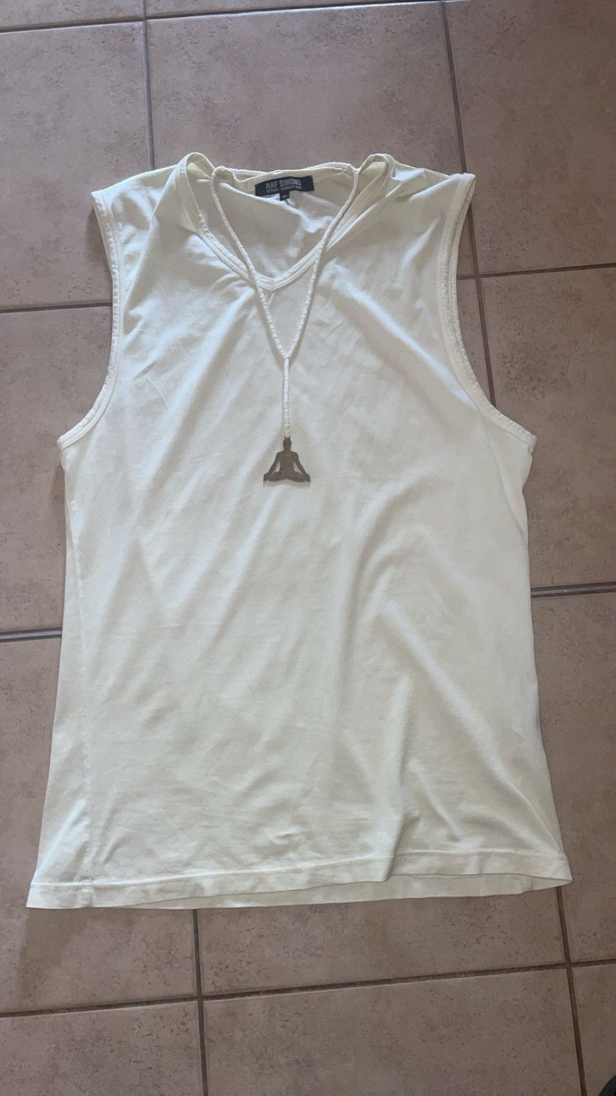 Raf Simons SS04 May the circle be unbroken Siddhartha Necklace Tank top Size US M / EU 48-50 / 2 - 1 Thumbnail