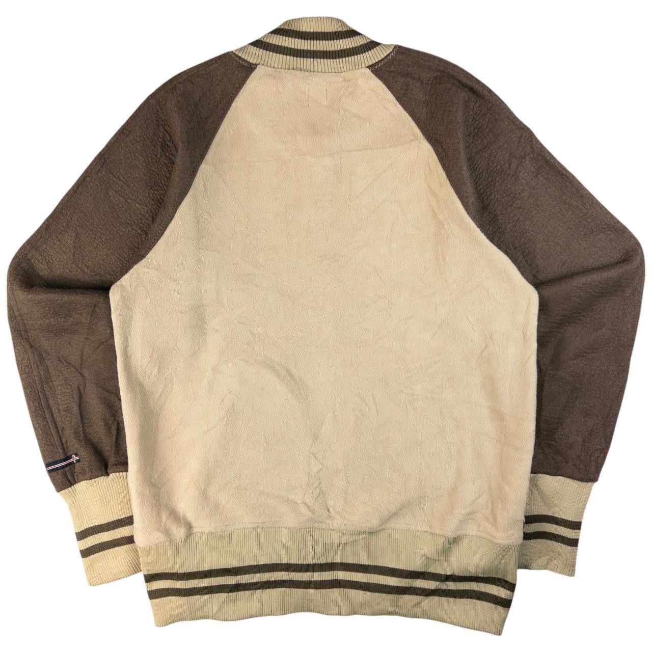 PPFM Vintage PPFM Zip Up Fleece Varsity Jacket Size US M / EU 48-50 / 2 - 2 Thumbnail