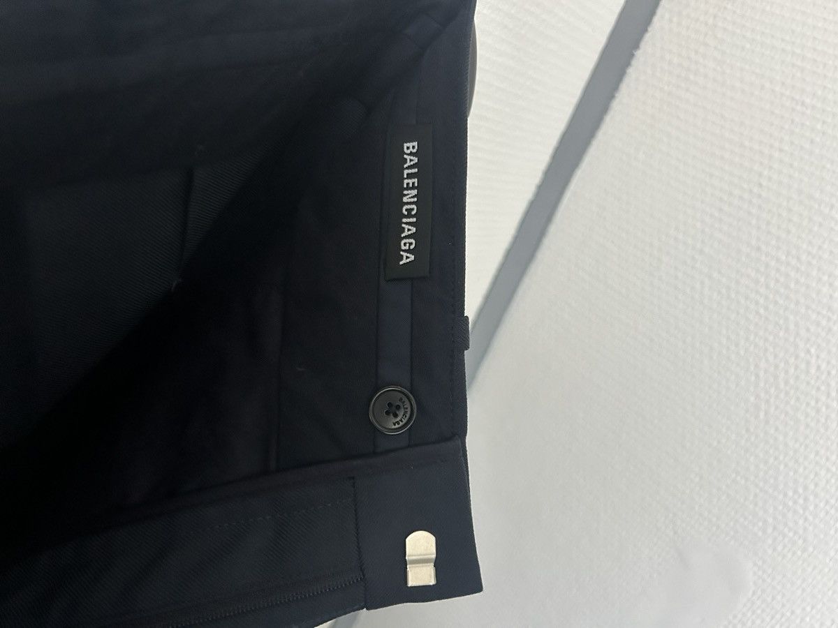 Balenciaga Balenciaga Navy slacks pants Size US 44 / EU 60 - 3 Thumbnail
