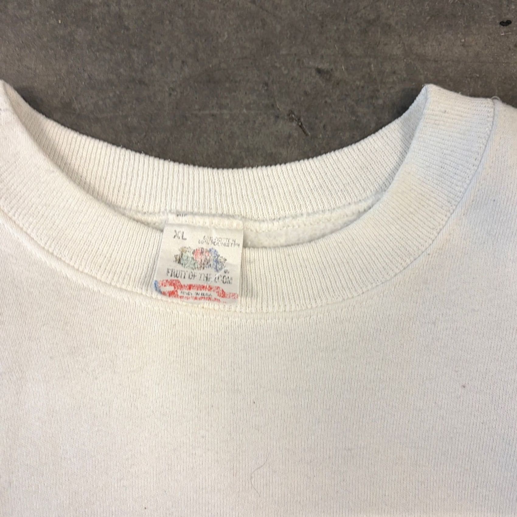 Vintage VINTAGE Rolling Stones North American Tour Andy Warhol Sweatshirt Crew XL Men White Size US XL / EU 56 / 4 - 3 Thumbnail