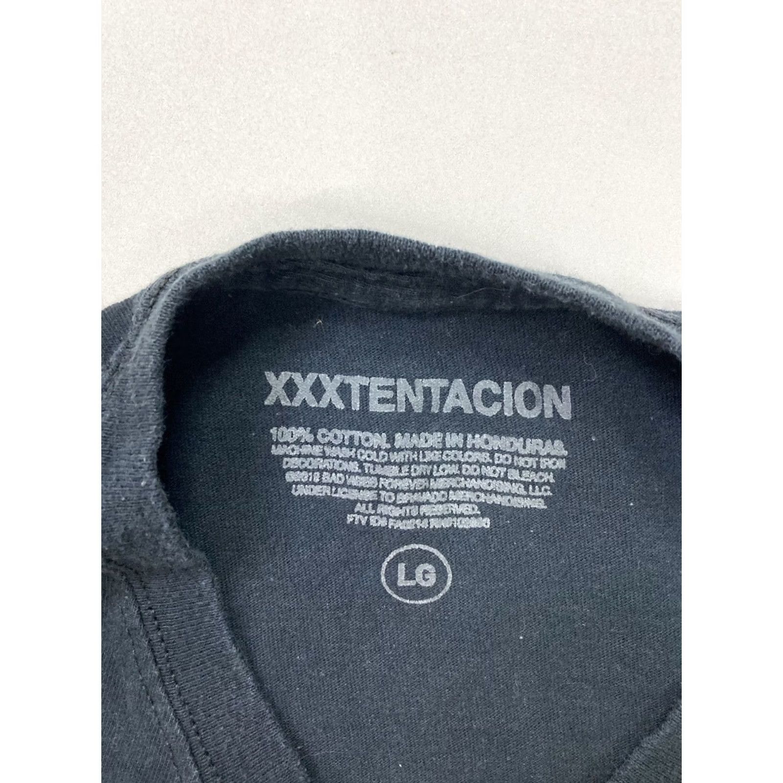 VIBE VINTAGE XXXtentacion Bad Vibes Forever Graphic T-shirt Men Large Black Music Size US L / EU 52-54 / 3 - 5 Thumbnail