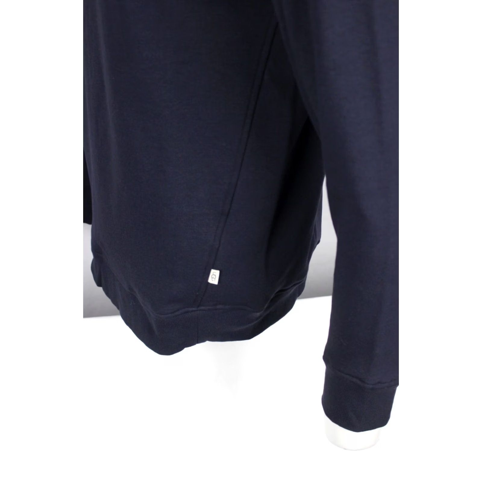 Ugg VINTAGE Ugg Men's Zeke Fleece Pullover 1/4 Zip Size M Navy Blue Size US M / EU 48-50 / 2 - 4 Thumbnail