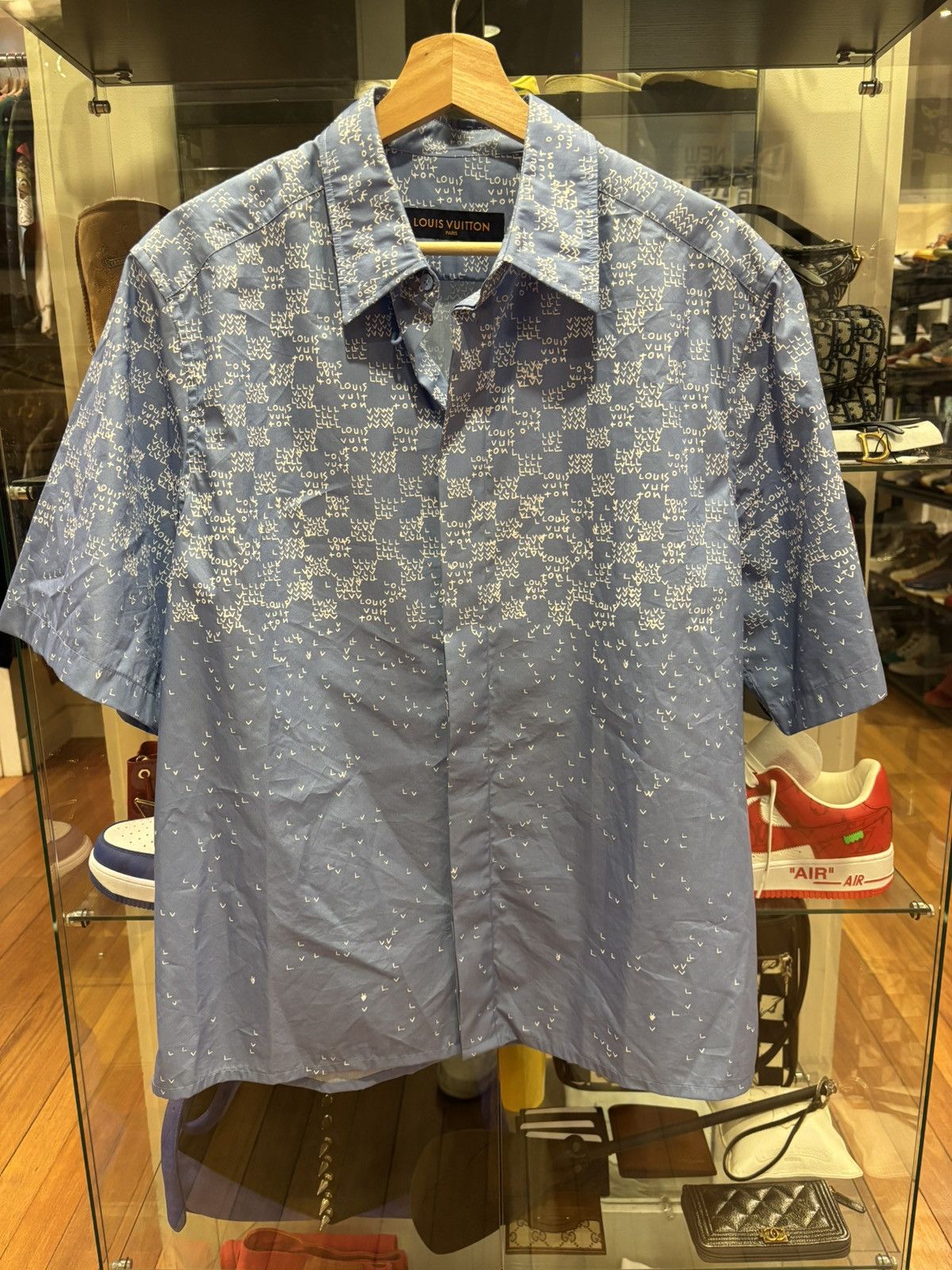 Louis Vuitton LV Damier Spread Button Up Shirt Size US S / EU 44-46 / 1 - 2 Thumbnail