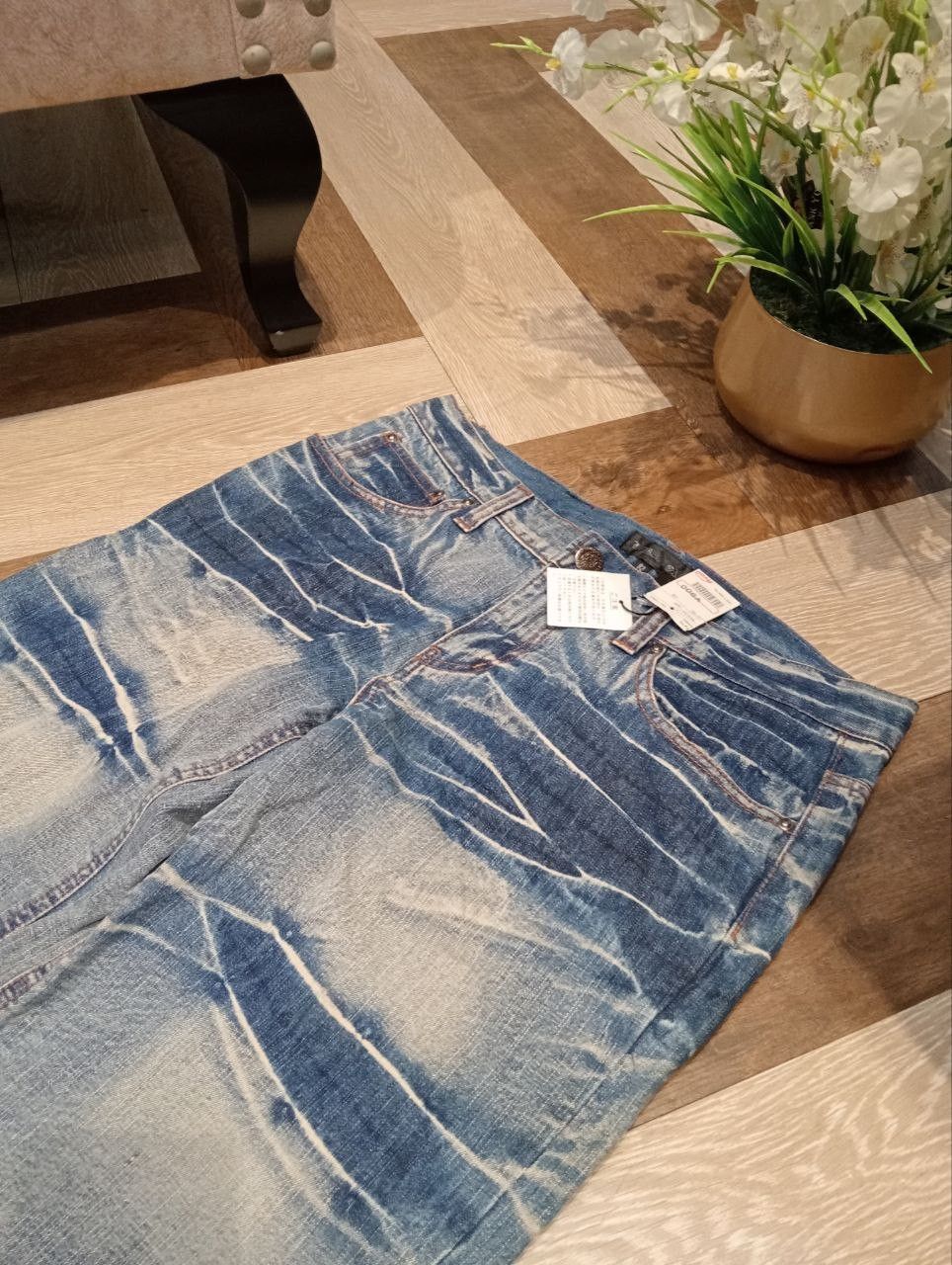 LOWBOX LOWBOX JAPAN BLUE DENIM SHORTPANTS Size US 33 - 4 Thumbnail