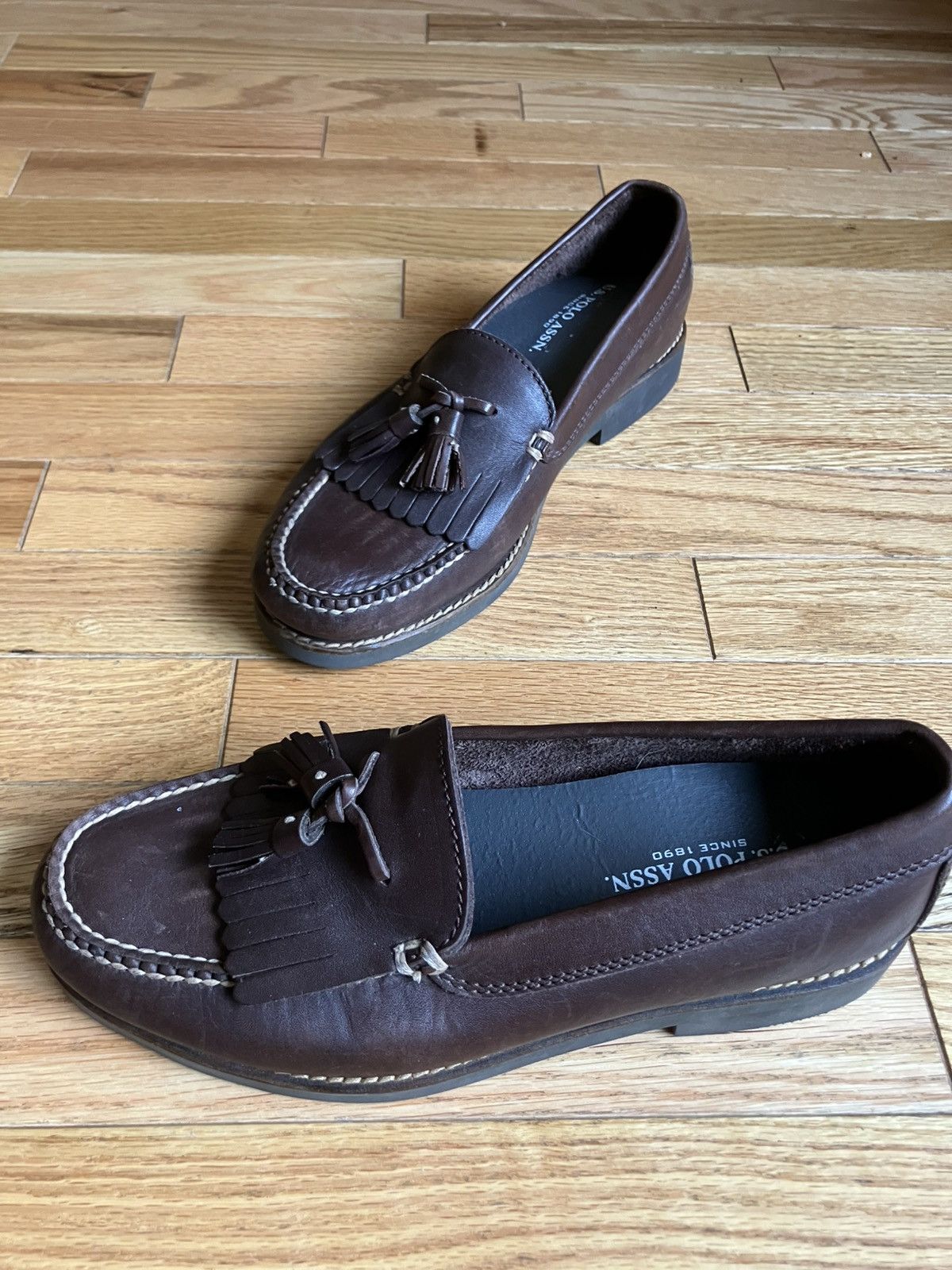 Polo Ralph Lauren Polo Ralph Lauren men’s tassel loafer sz 8D preppy old money Size US 8 / EU 41 - 3 Thumbnail