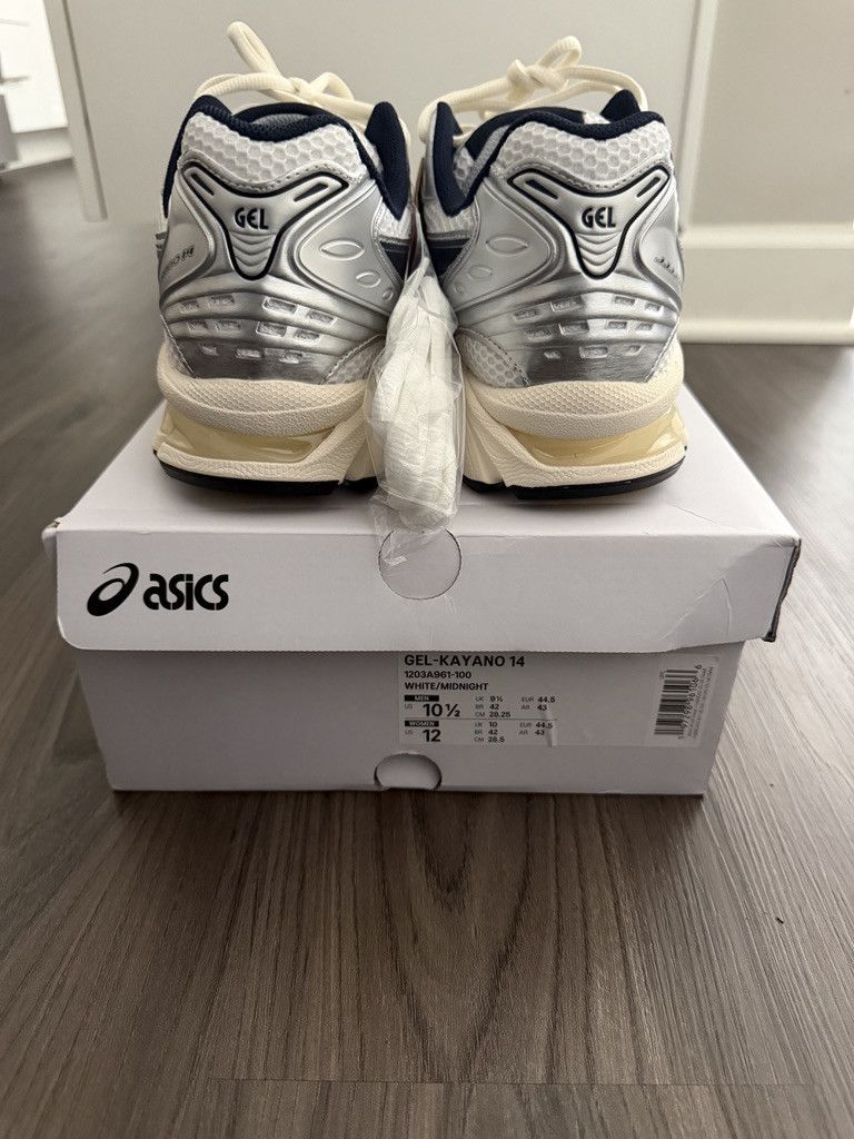 Asics × JJJJound JJJJound x Asics Gel-Kayano 14 White Navy Size US 10.5 / EU 43-44 - 6 Thumbnail