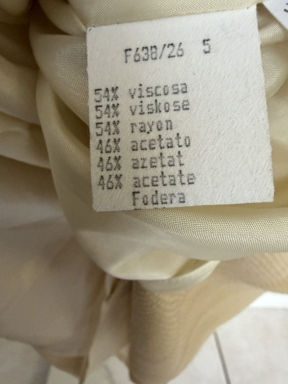 Fendi Fendi beige dress Size XL / US 12-14 / IT 48-50 - 6 Thumbnail