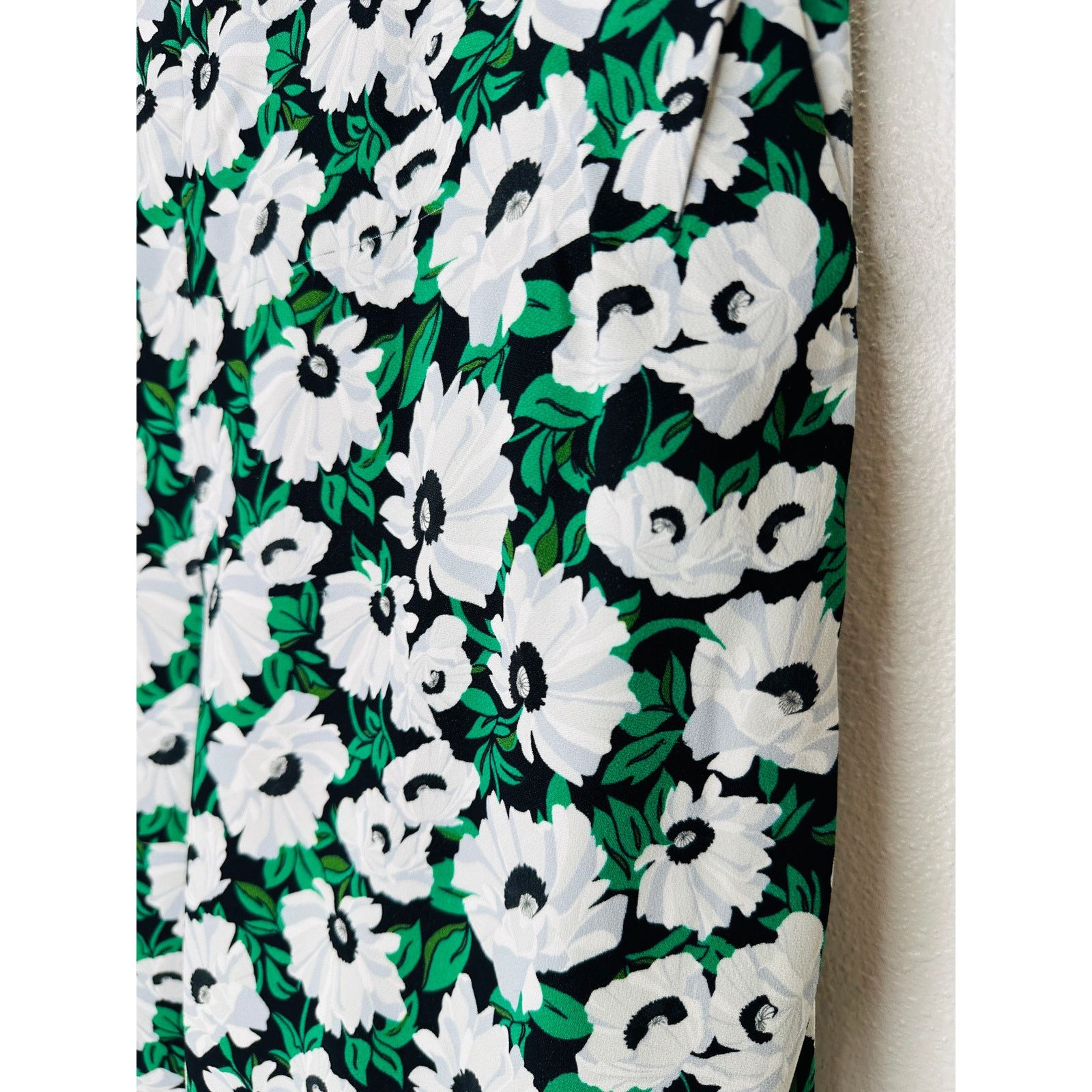 Stella McCartney Stella McCartney White Black Green Julia Flora Jogger Pants Size 42" / US 20 - 6 Thumbnail