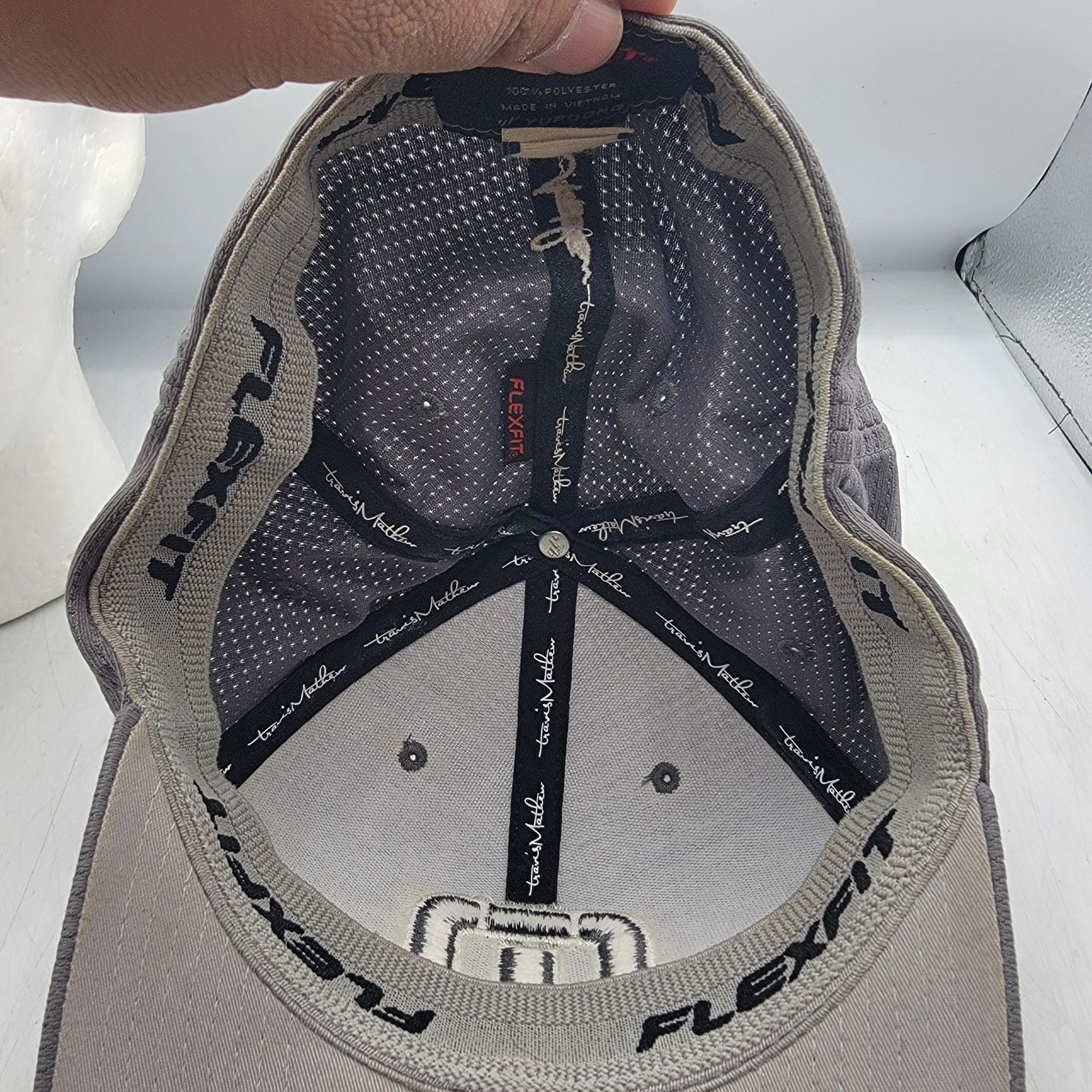 TravisMathew Travis Matthew Infiniti Of Mission Viejo Flexfit Hat L-XL Gr Size ONE SIZE - 7 Thumbnail