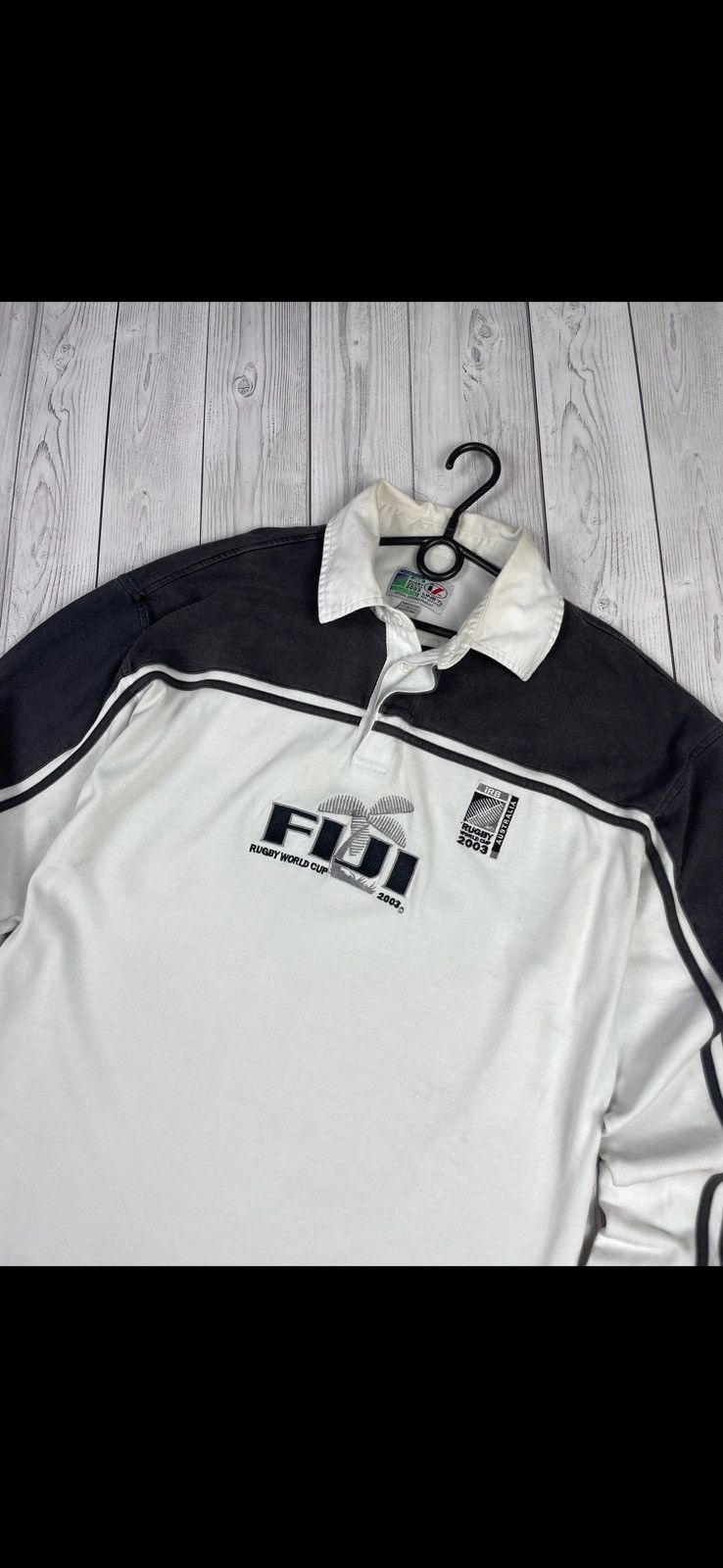 Vintage Vintage Fiji rugby jersey size L 2003 New Zealand rare Size US L / EU 52-54 / 3 - 2 Thumbnail