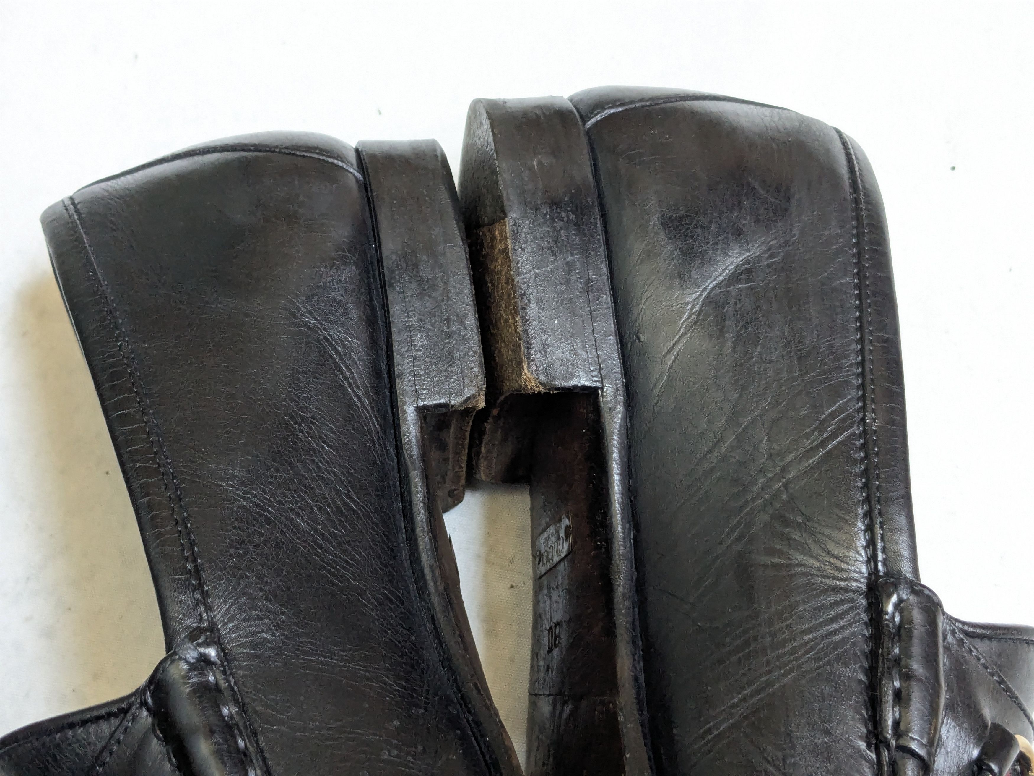 Gucci Gucci Horsebit Loafers Black 8 Leather Size US 8 / EU 41 - 8 Thumbnail