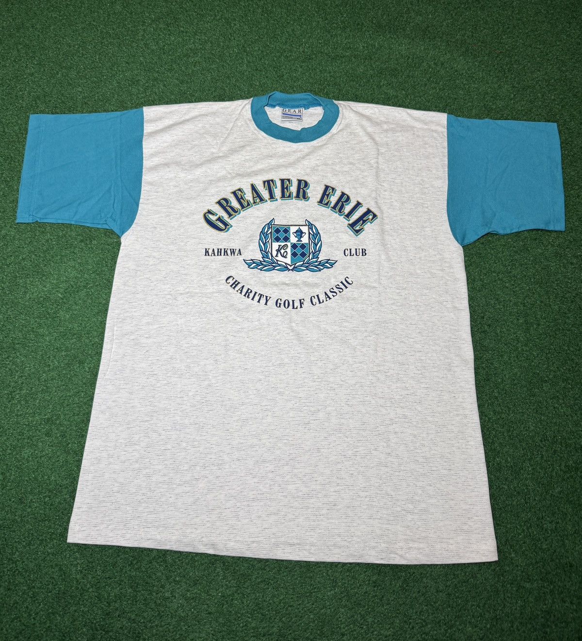 Vintage Greater Erie Golf Classic Golfing 90s XL/XXL 24x32 T Shirt Size US XL / EU 56 / 4 - 1 Thumbnail
