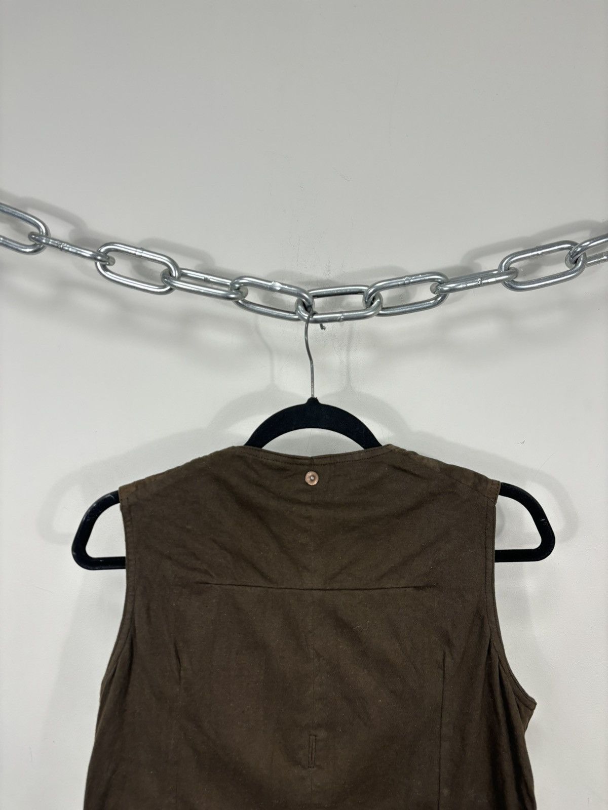 Diesel Diesel Women’s NWT Avant Garde Goat Leather Vest Jacket Size L / US 10 / IT 46 - 19 Thumbnail