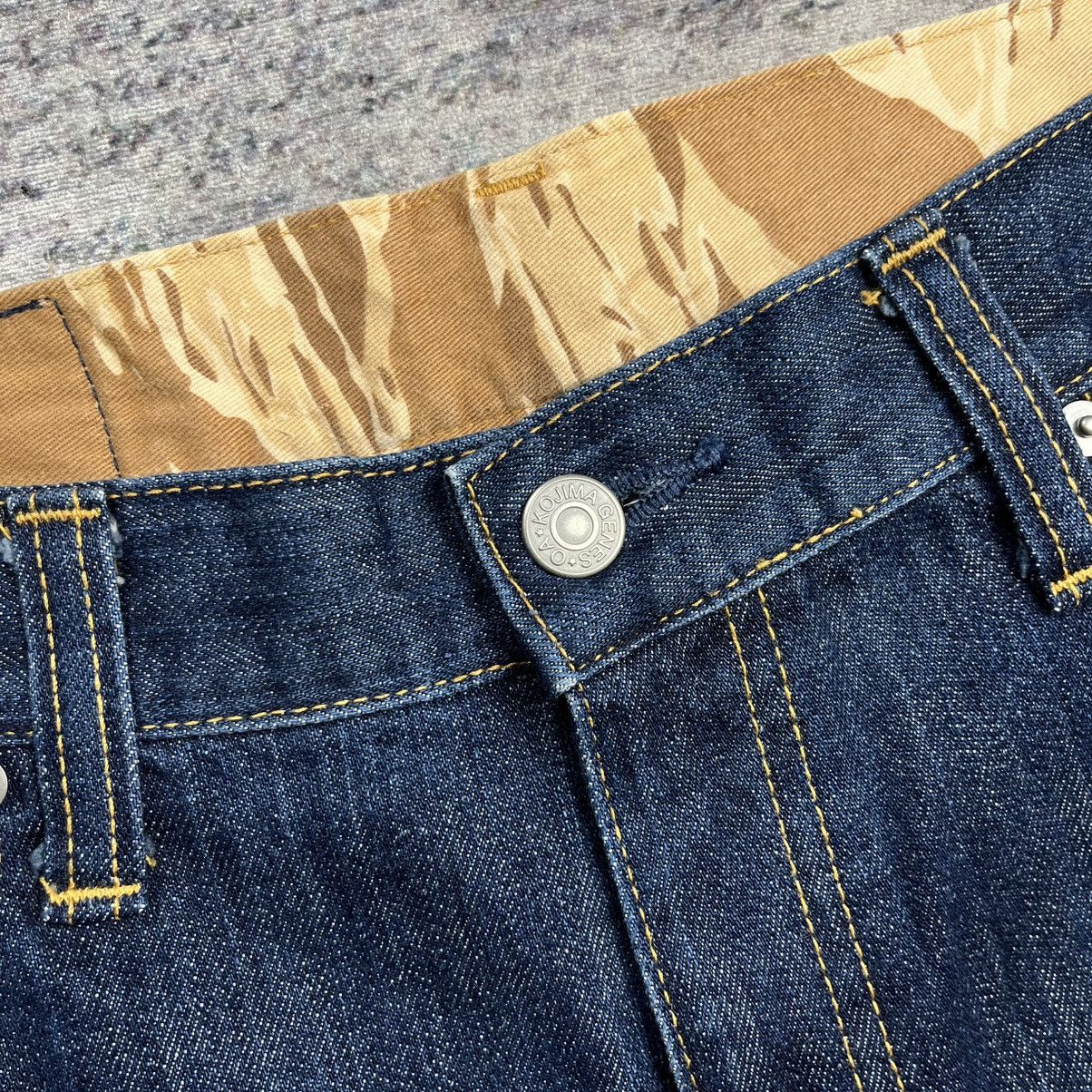 KOJIMA GENES Kojima genes tiger stripe hybrid denim pants Size US 34 / EU 50 - 7 Thumbnail