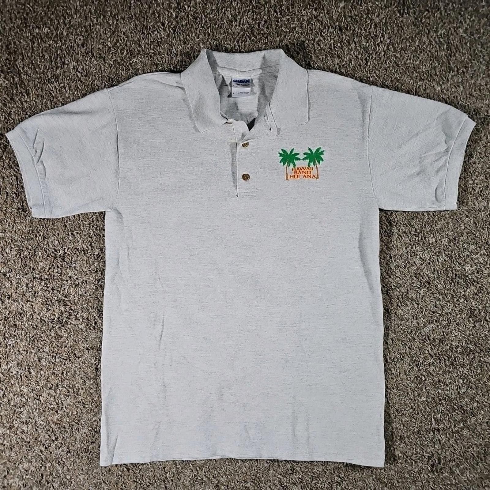 Gildan Hawaii Band Hui Ana Small Polo Shirt Size US S / EU 44-46 / 1 - 1 Thumbnail