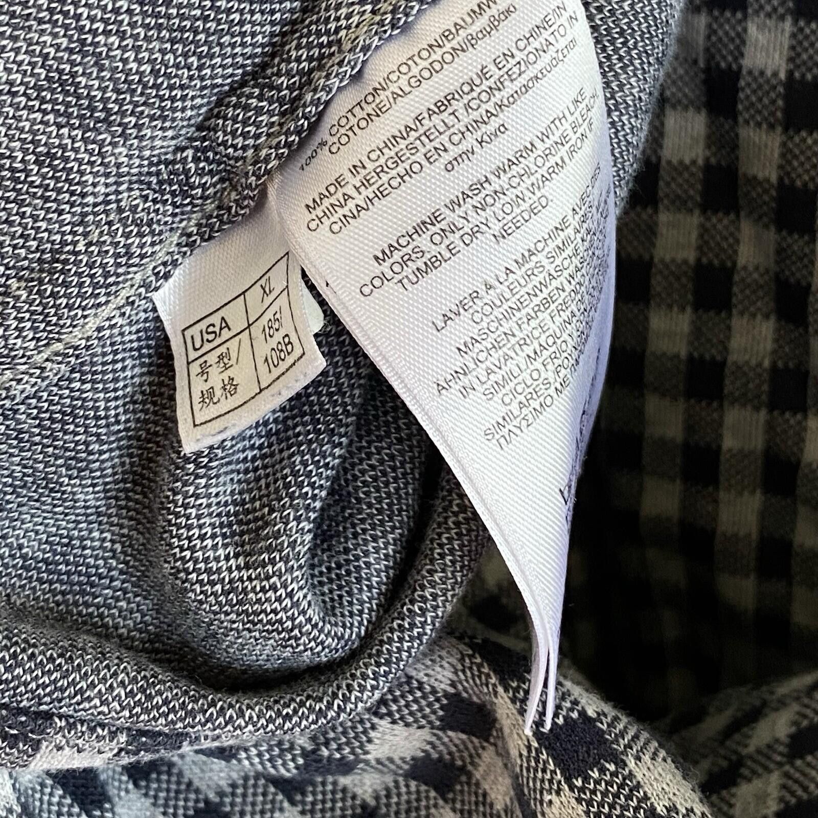 Brooks Brothers Brooks Brothers 1818 Gray Plaid Button Down Shirt Men XL Size US XL / EU 56 / 4 - 8 Thumbnail