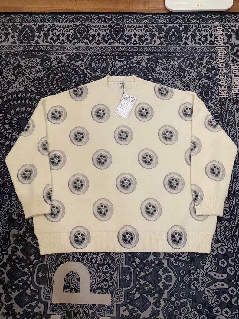 Loewe Loewe All-over Print Button Sweater 2022FW - dmc Size US S / EU 44-46 / 1 - 1 Thumbnail