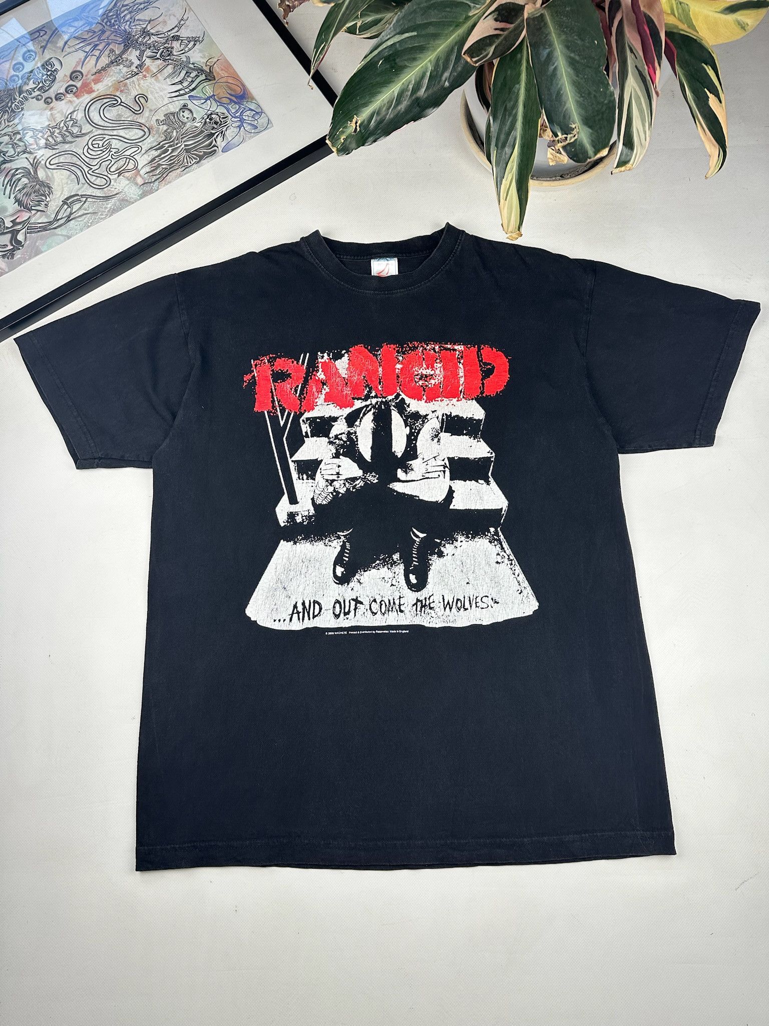 Band Tees Vintage Y2K Rancid Dead Punk Horror Rock Size US M / EU 48-50 / 2 - 1 Thumbnail