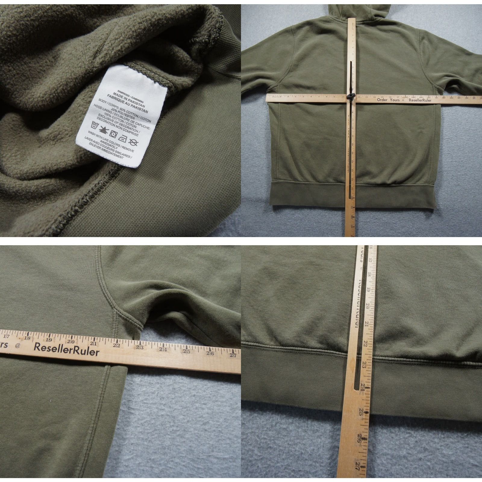 Nike Nike Hoodie Mens Medium Green Pullover Sweatshirt Swoosh Logo Casual All Seasons Hooded Sweater Size US M / EU 48-50 / 2 - 8 Thumbnail