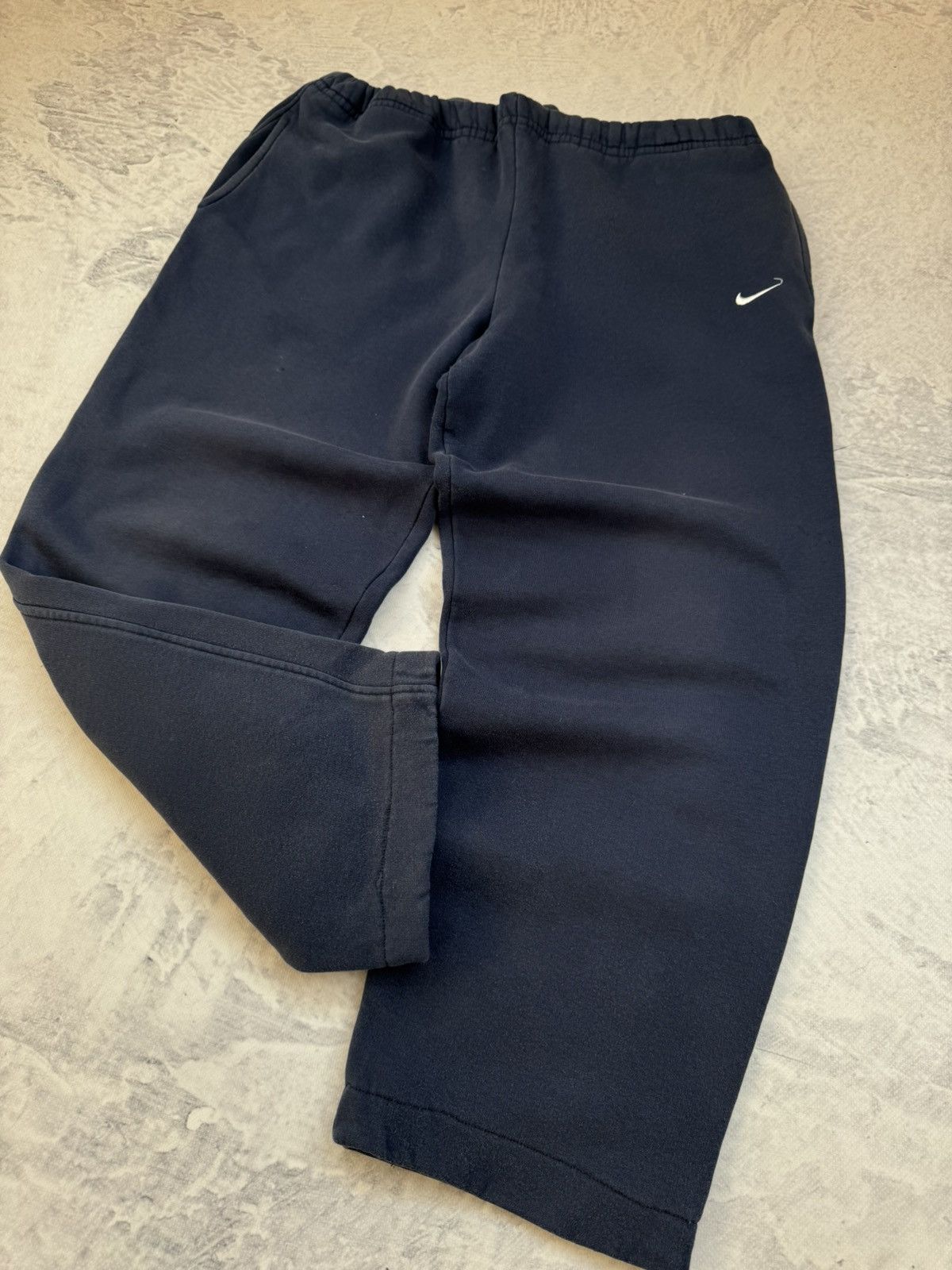 Nike × Vintage NIKE VINTAGE BASIC LOGO OVERSIZE BAGGY PANTS Size US 34 / EU 50 - 2 Thumbnail