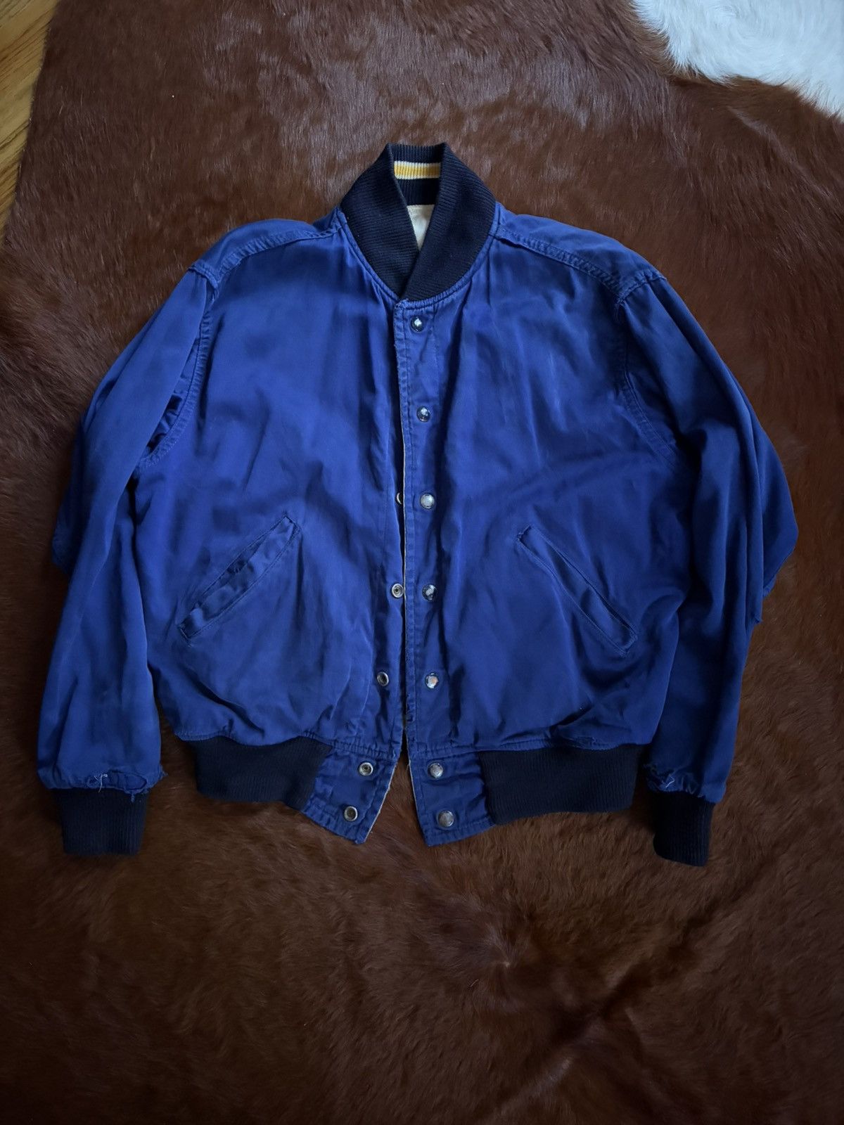 Vintage Vintage varsity reversible jacket Size US M / EU 48-50 / 2 - 1 Thumbnail