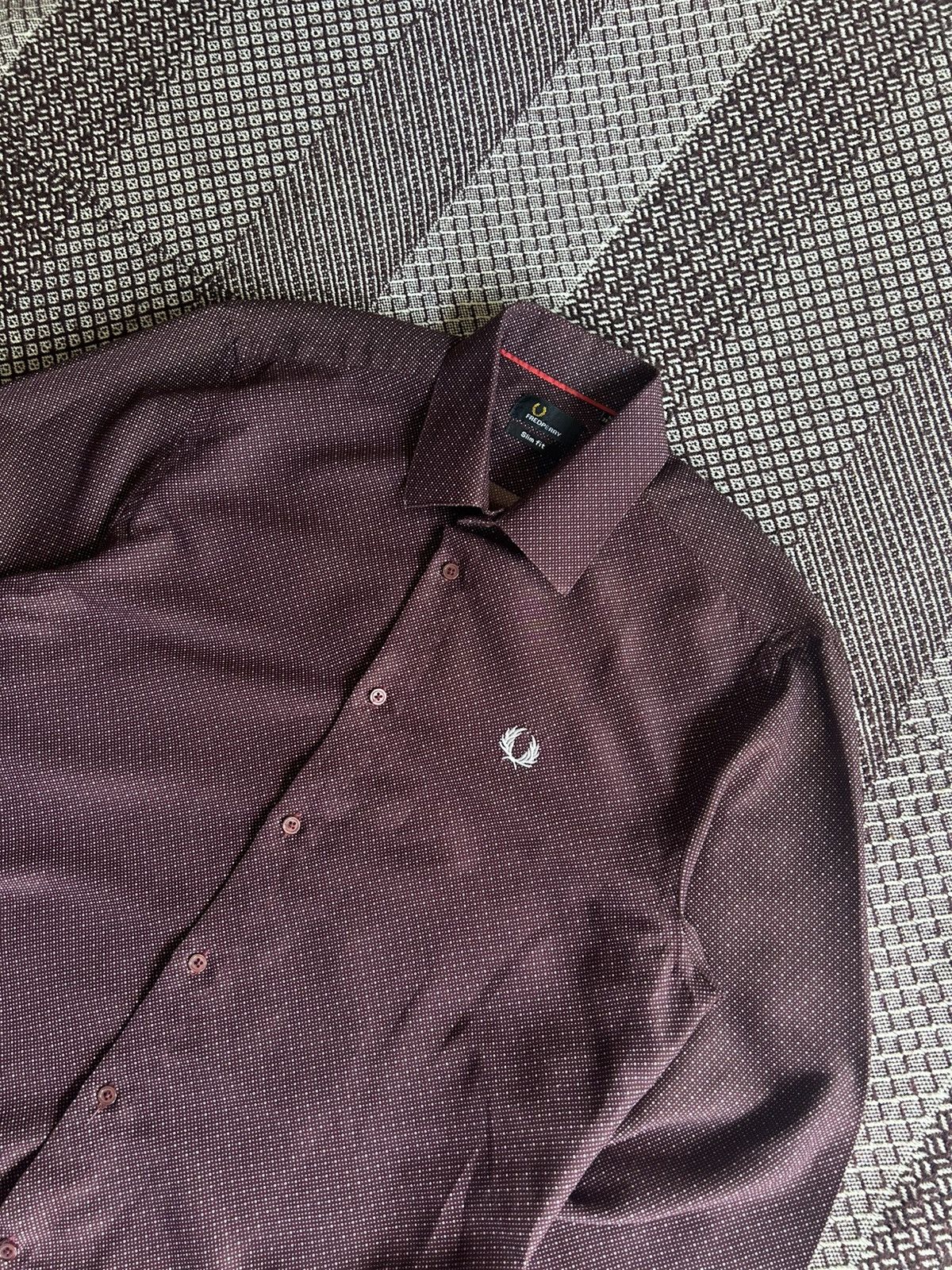 Fred Perry Fred Perry Casual Shirt Streetwear Type Size M Slim Fit Size US M / EU 48-50 / 2 - 4 Thumbnail