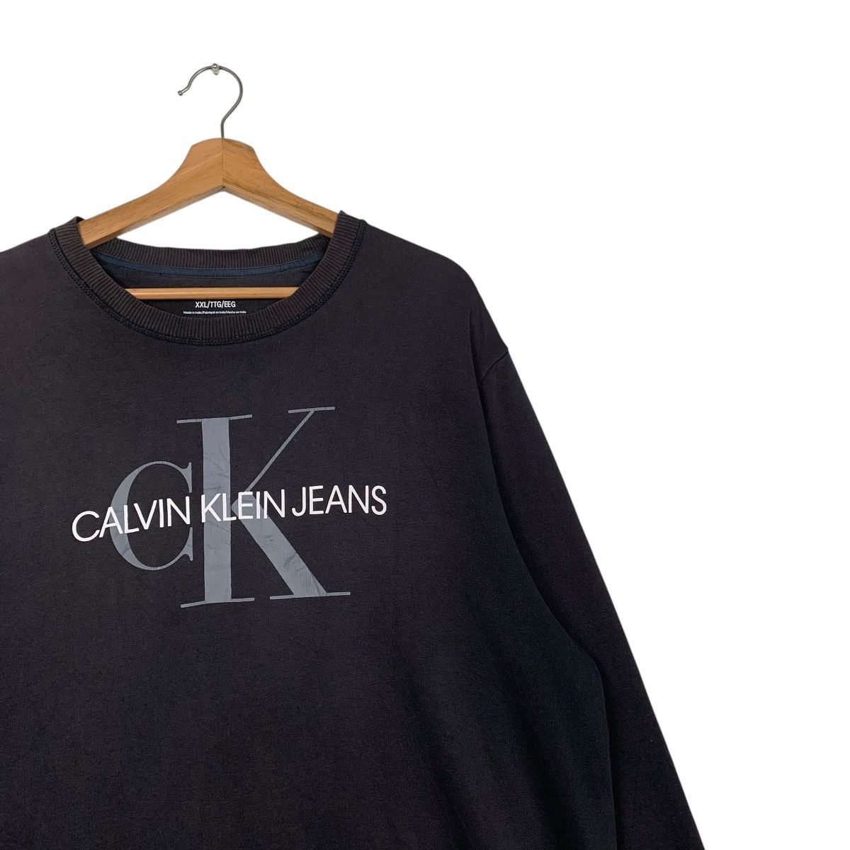 Calvin Klein Calvin Klein Big Logo Sweatshirt Size US XXL / EU 58 / 5 - 5 Thumbnail