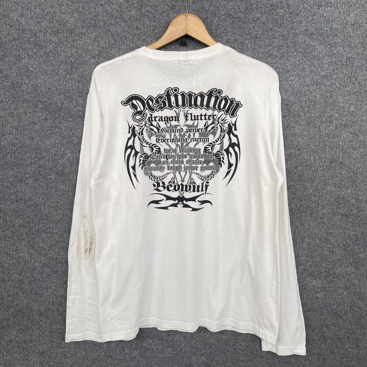 Affliction × If Six Was Nine × Japanese Brand Beaumere Affliction Ifsixwasnine Cyber Gothic Punk Style L/S Size US L / EU 52-54 / 3 - 5 Thumbnail
