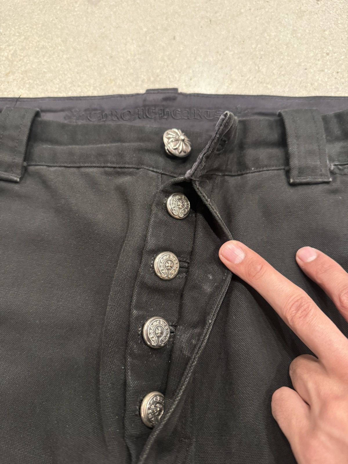 Chrome Hearts Double knee carpenter Size US 36 / EU 52 - 2 Thumbnail