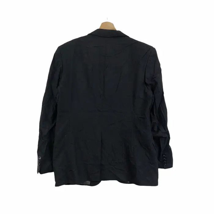 Yohji Yamamoto Vtg 90’ YOHJI YAMAMOTO JAPAN 2 Button Blazer Y’saccs Size 44R - 3 Thumbnail