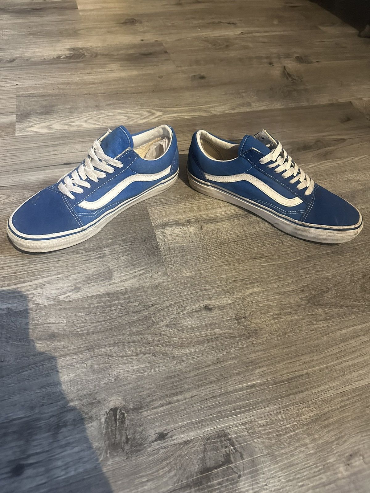 Vans Vans Old Skool Low Blue Size US 7.5 / EU 40-41 - 2 Thumbnail