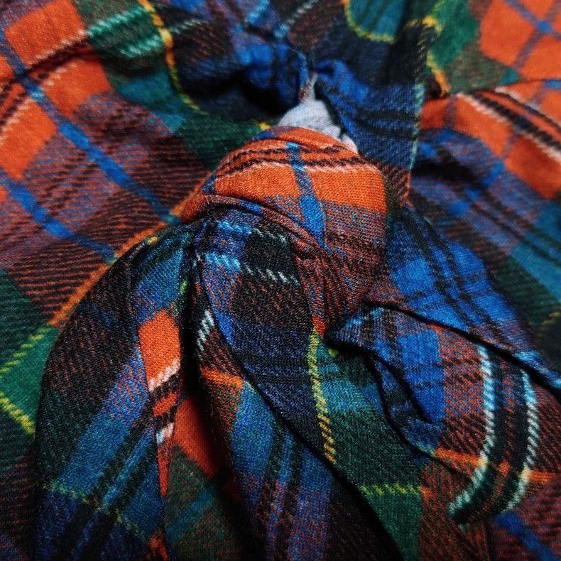 Comme des Garcons Comme Des Garcons Scotch Plaid Twisted T-Shirt Size S / US 4 / IT 40 - 6 Thumbnail