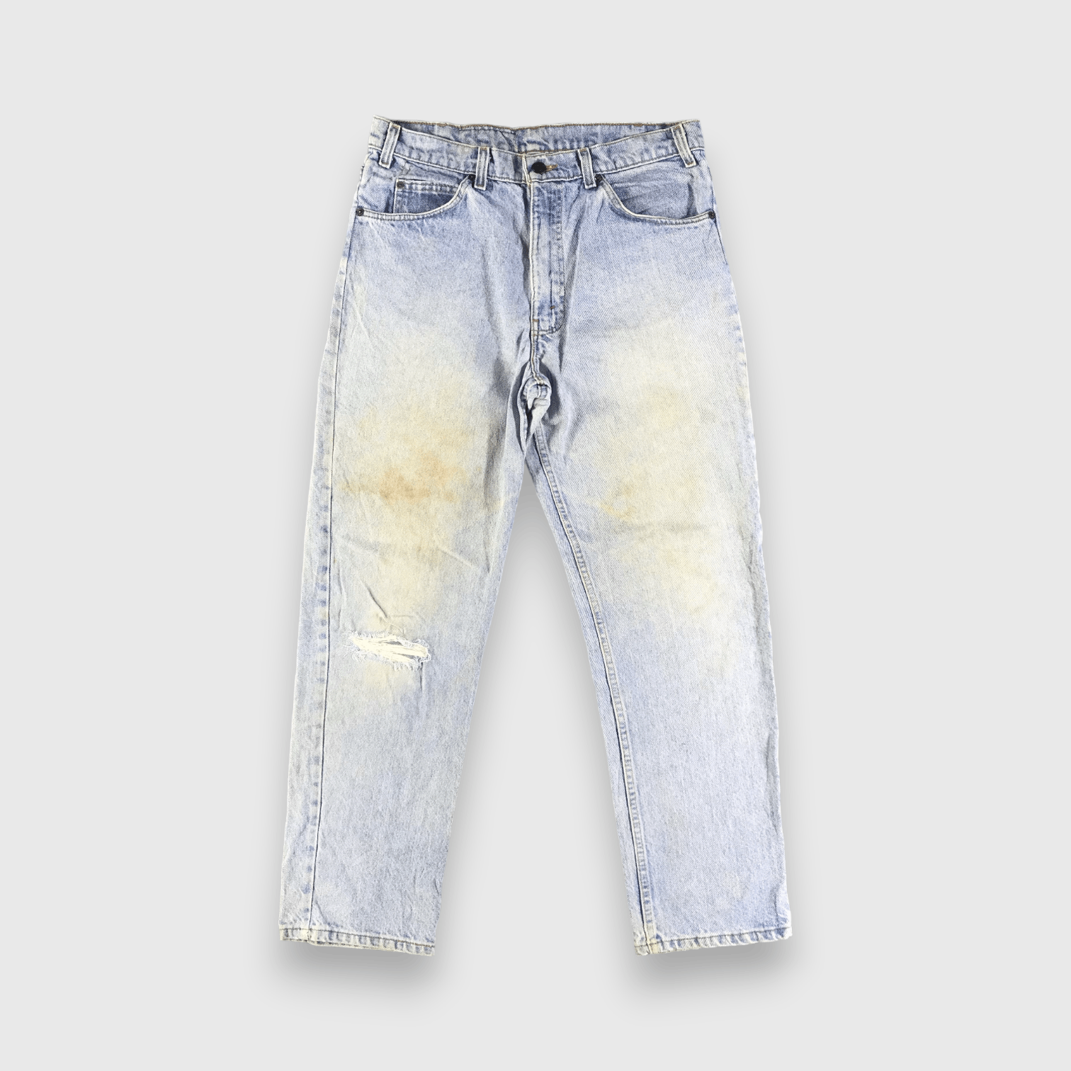 Levi's 90s Vintage Light Wash Levis 540 Jeans-J3018 Size US 34 / EU 50 - 1 Thumbnail