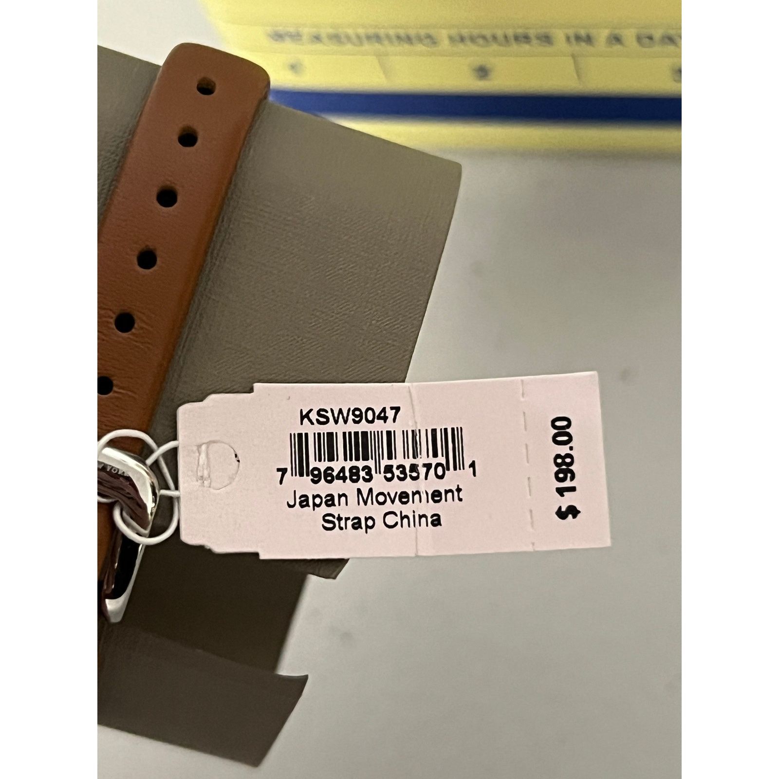 Kate Spade Kate Spade KSW9047 Metro Three-Hand Brown Leather Watch Size ONE SIZE - 8 Thumbnail