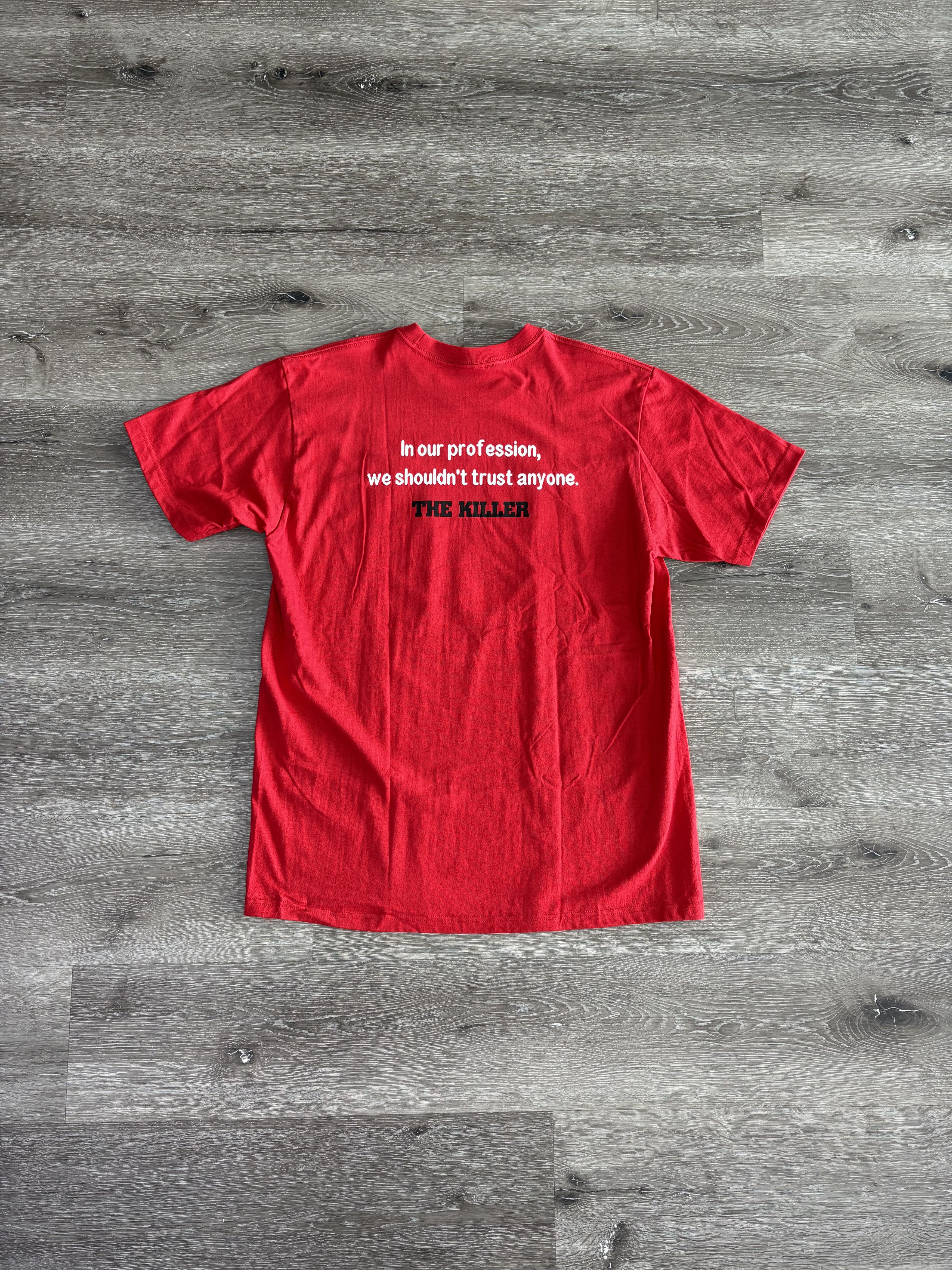 Supreme Supreme “The Killer Trust” Tee (RED) Size US L / EU 52-54 / 3 - 2 Thumbnail