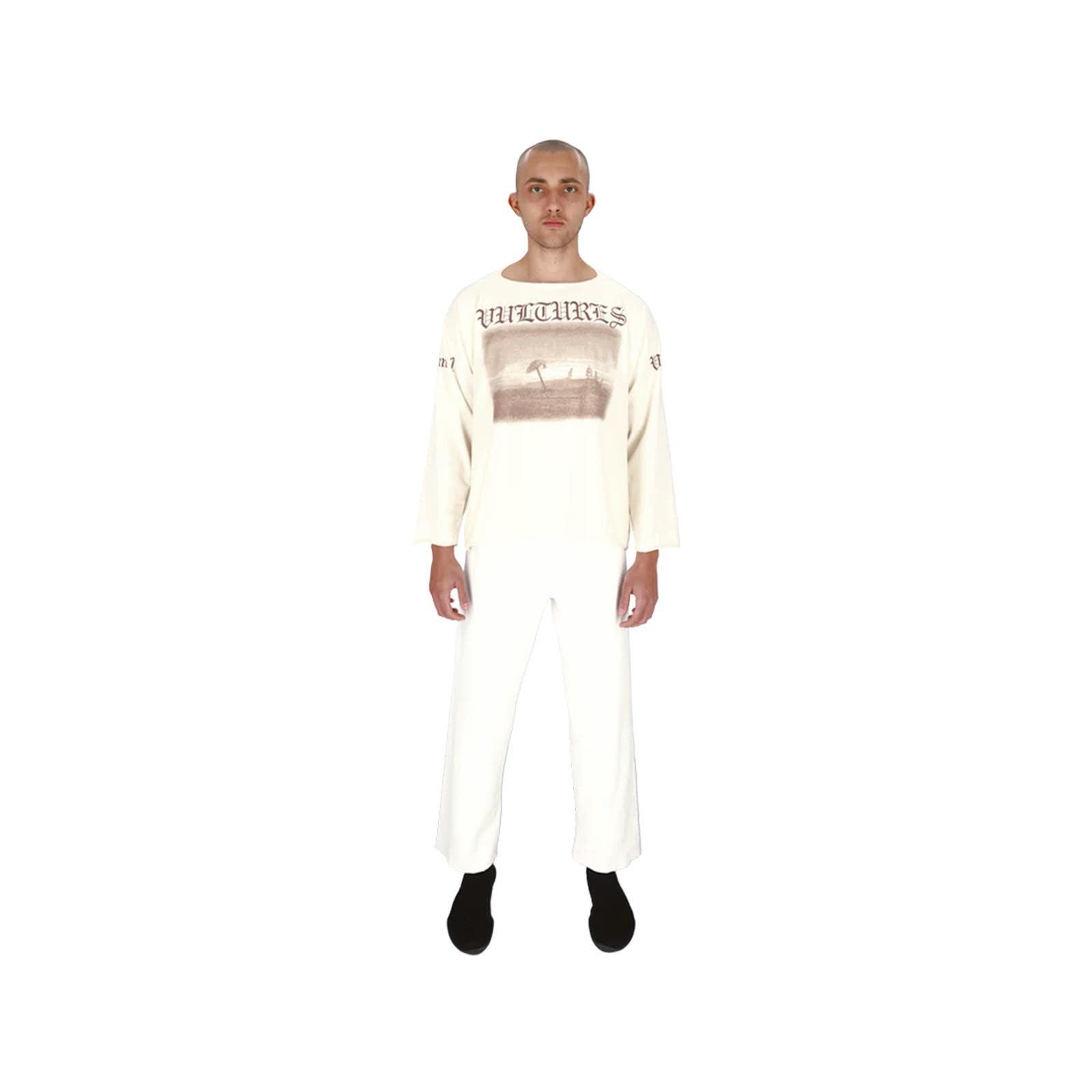 Kanye West VULTURES PANTS - WHITE SIZE 3 | Grailed