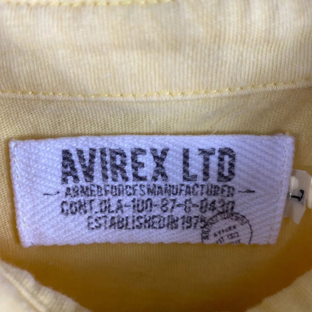 Avirex Vintage 00's AVIREX Vietnam 66-69 Polo Shirt Large Size Size US L / EU 52-54 / 3 - 6 Thumbnail
