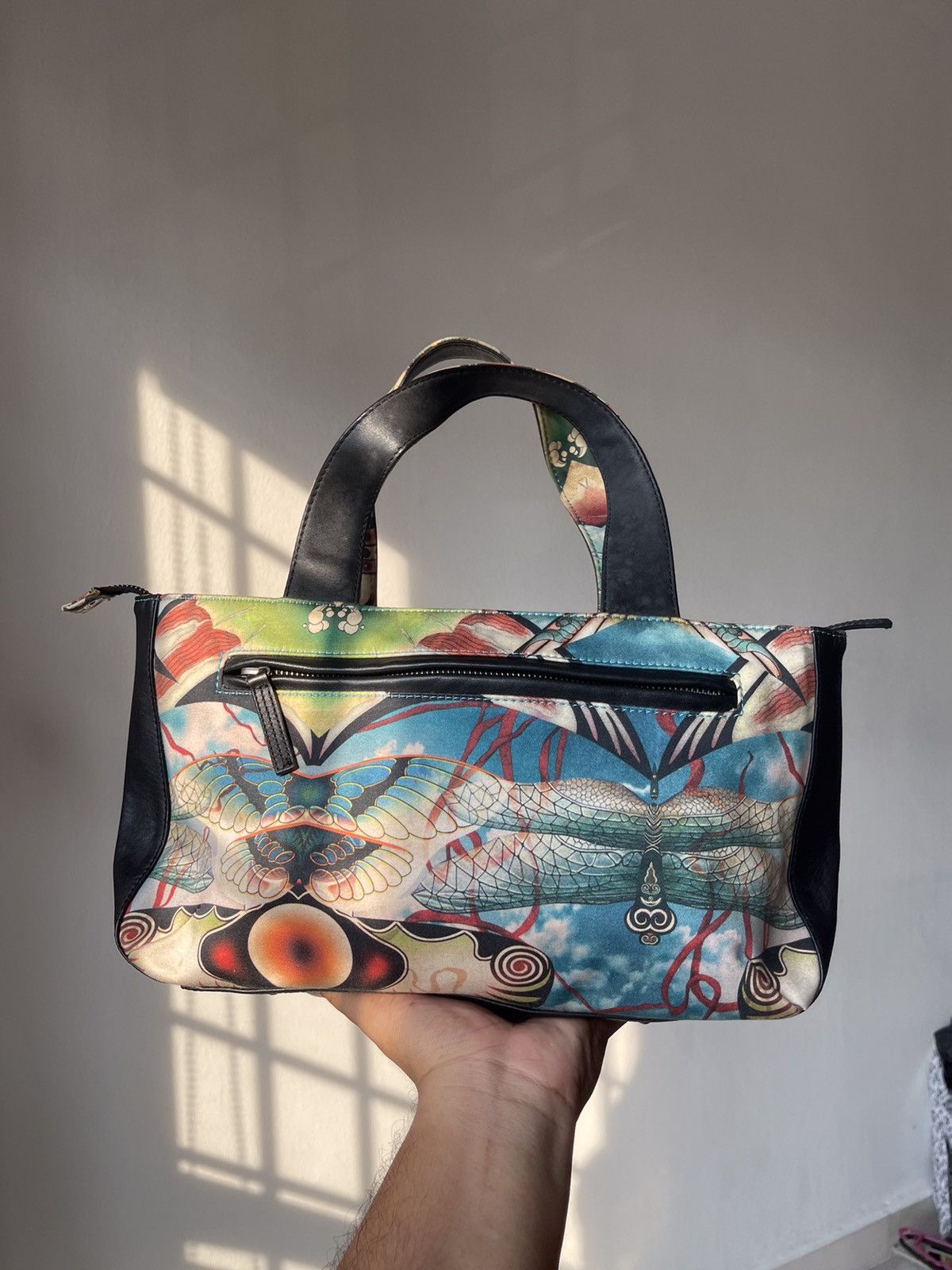 Jean Paul Gaultier 2000s Jean Paul Gaultier Bird Tattoo tote bag Size ONE SIZE - 5 Thumbnail