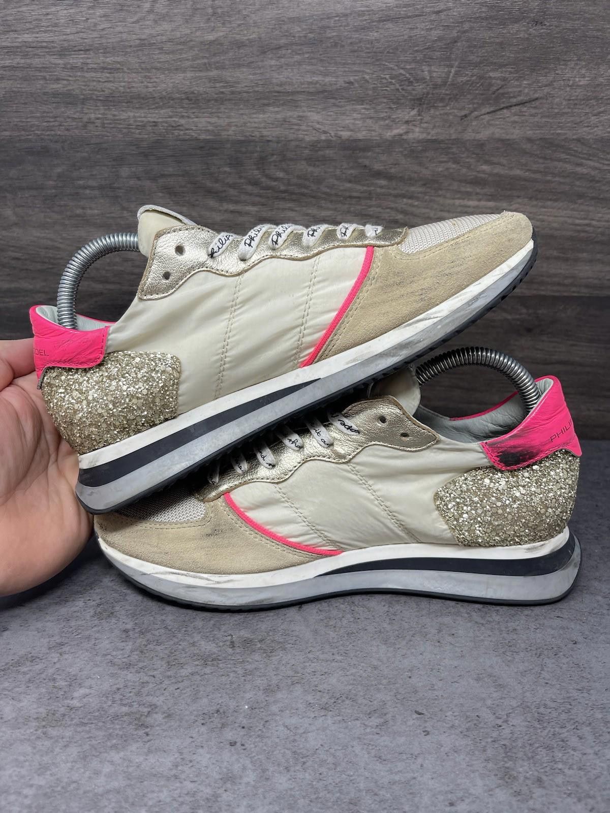 Philippe Model Phillipe Model Shoes Womens Size 8 (38) Tropez Glitter Size US 8 / IT 38 - 7 Thumbnail