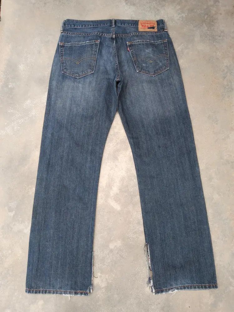 Levi's Vintage Levi's Jeans 559 Straight Distressed Denim 34x32 Size US 34 / EU 50 - 2 Thumbnail