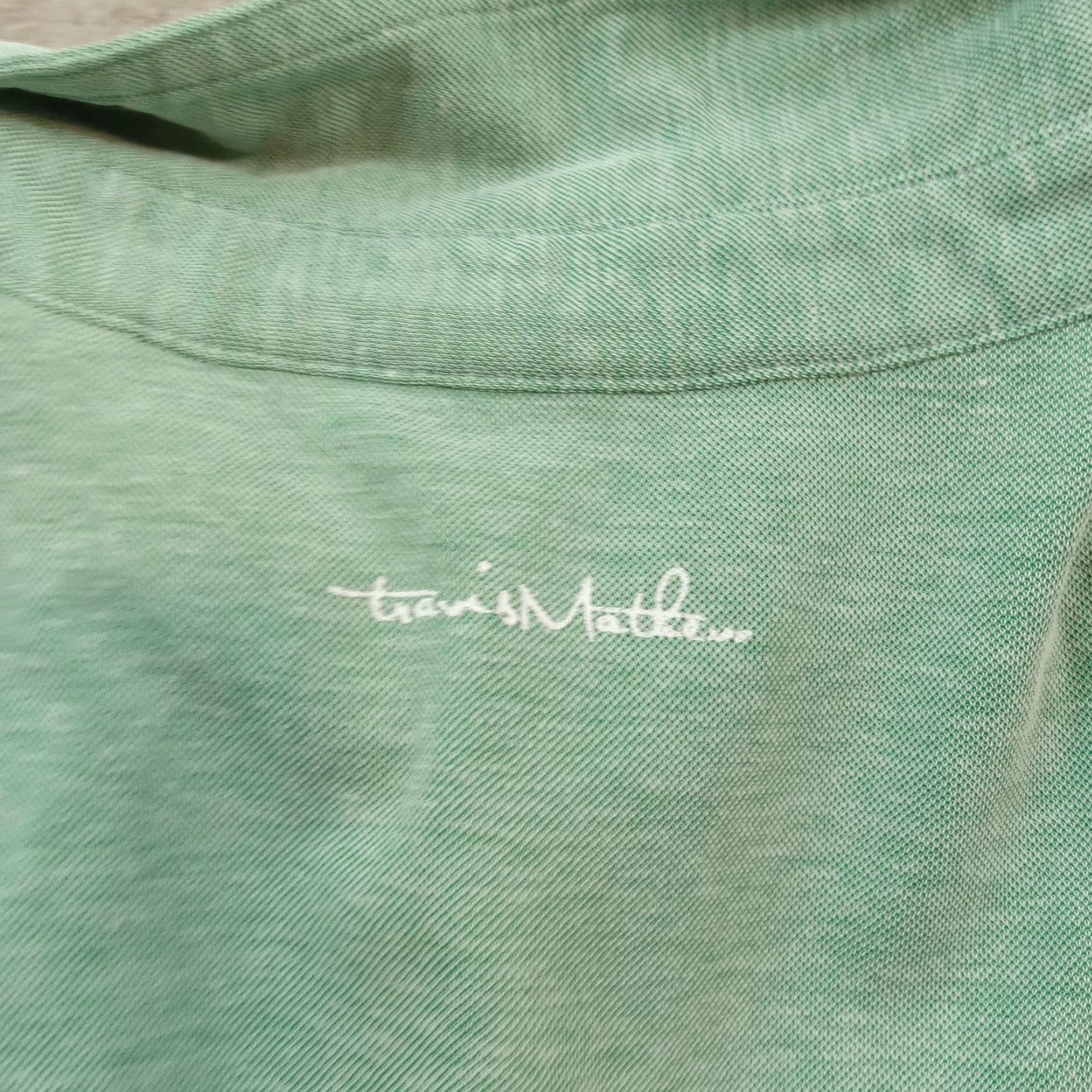 TravisMathew Travis Mathew Mens Polo Shirt XL Extra Large Green Golf Outdoors Casual Size US XL / EU 56 / 4 - 8 Thumbnail