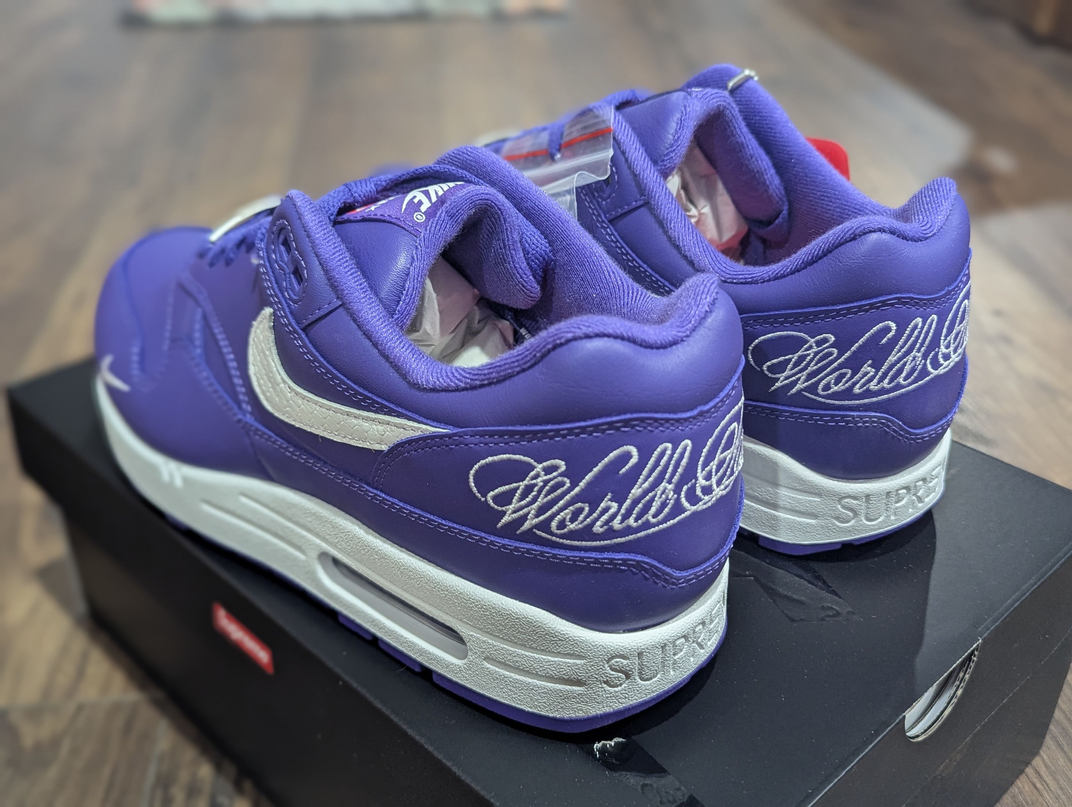 Nike Supreme x Nike Air Max 1 Size US 9 / EU 42 - 3 Thumbnail