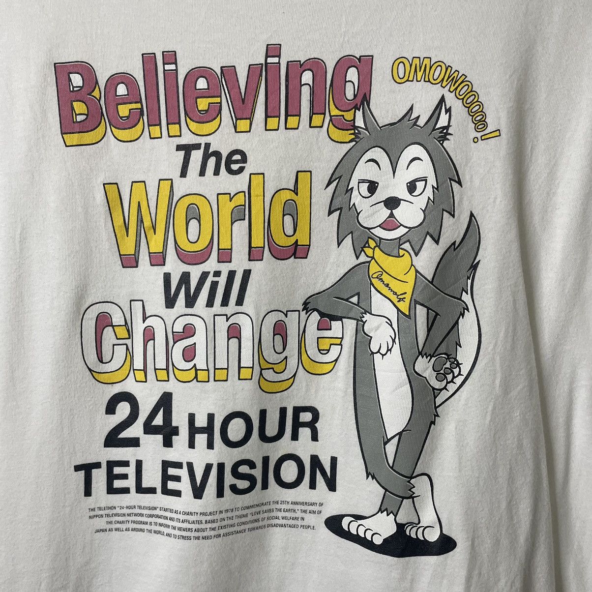 Japanese Brand Nippon Television 24-Hour TV Charity T-Shirt Size US M / EU 48-50 / 2 - 2 Thumbnail