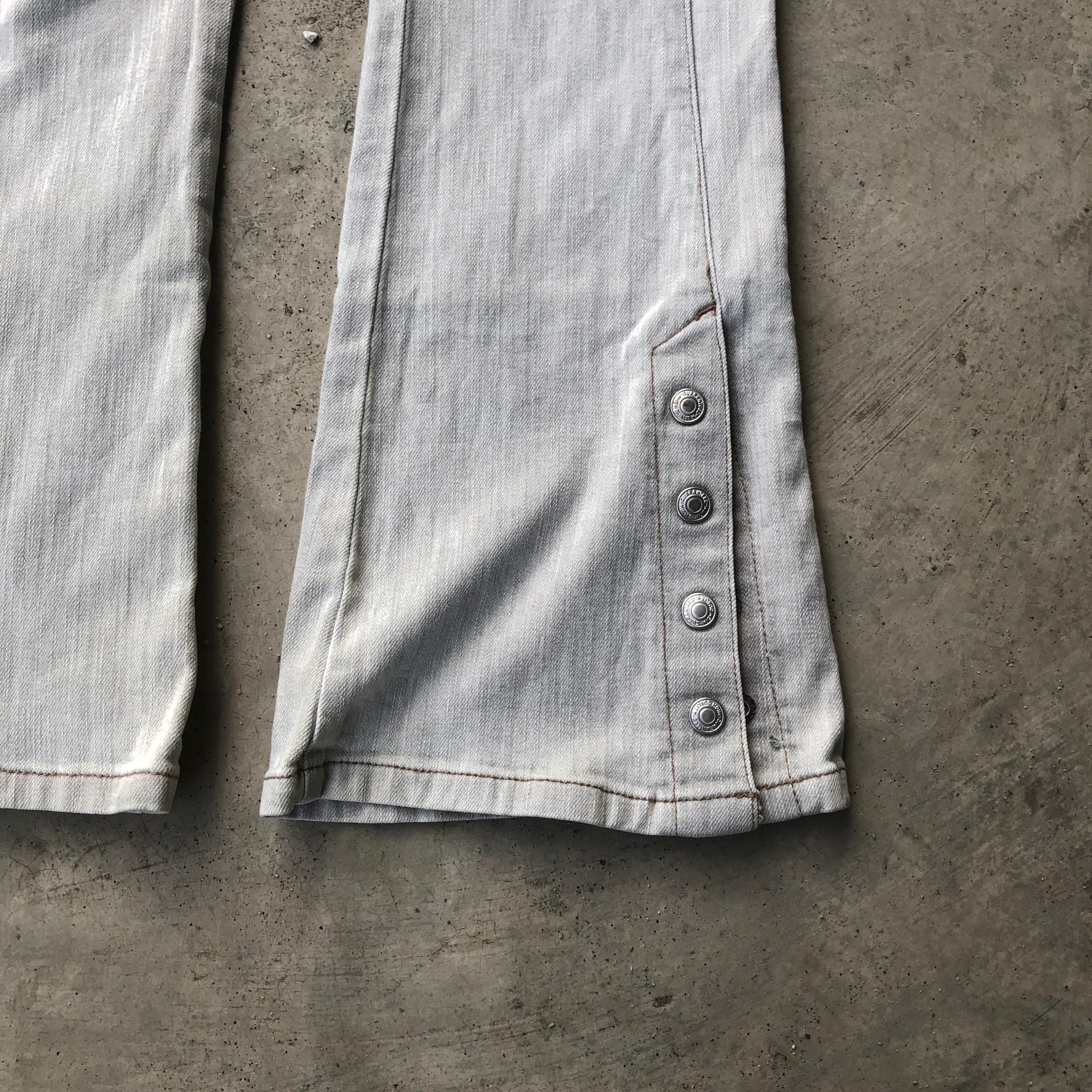 14th Addiction Button Flared Jeans Size US 29 - 3 Thumbnail