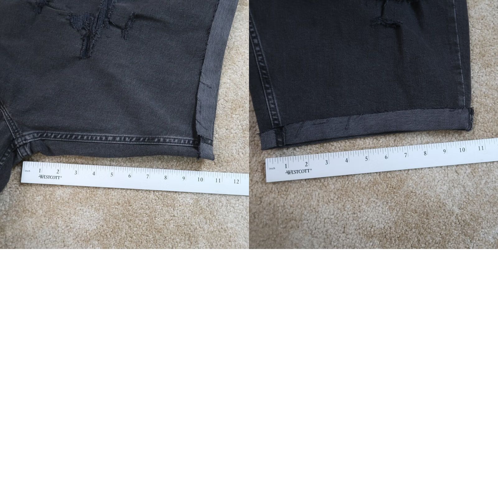 Levi's Levi's 511 Slim Cutoff Shorts Men's 42 Black Denim Flex Eco Performance new Bermuda Casual Slim 5-Pocket Mens Size US 42 / EU 58 - 9 Thumbnail