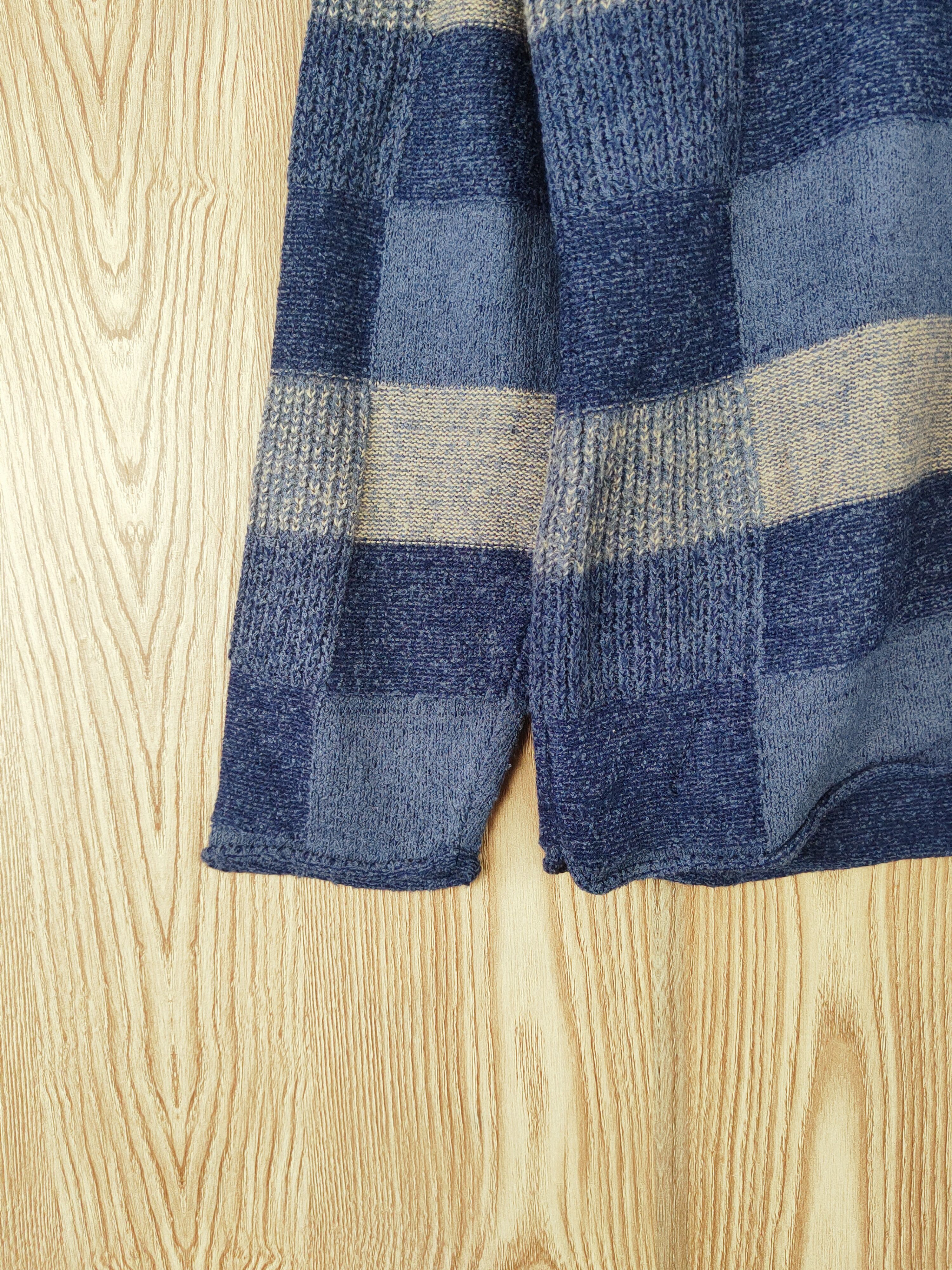 Homespun Knitwear × Japanese Brand × Vintage Cynthia Blue checkered Knitwear Sweatshirts #W672 Size US M / EU 48-50 / 2 - 4 Thumbnail