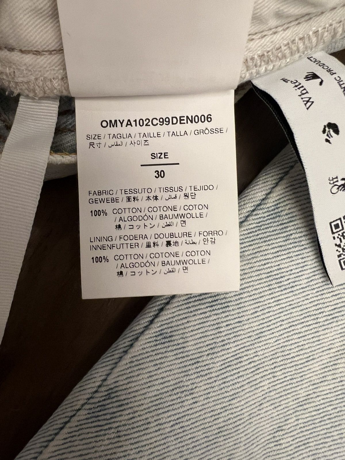 Off-White Off White Jeans Size US 30 / EU 46 - 8 Thumbnail