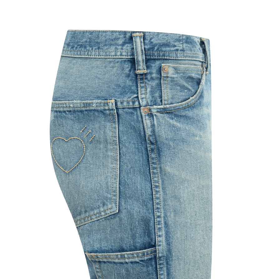 Human Made o1h1sh11224 Slim Denim Pants in Indigo Size US 30 / EU 46 - 3 Thumbnail